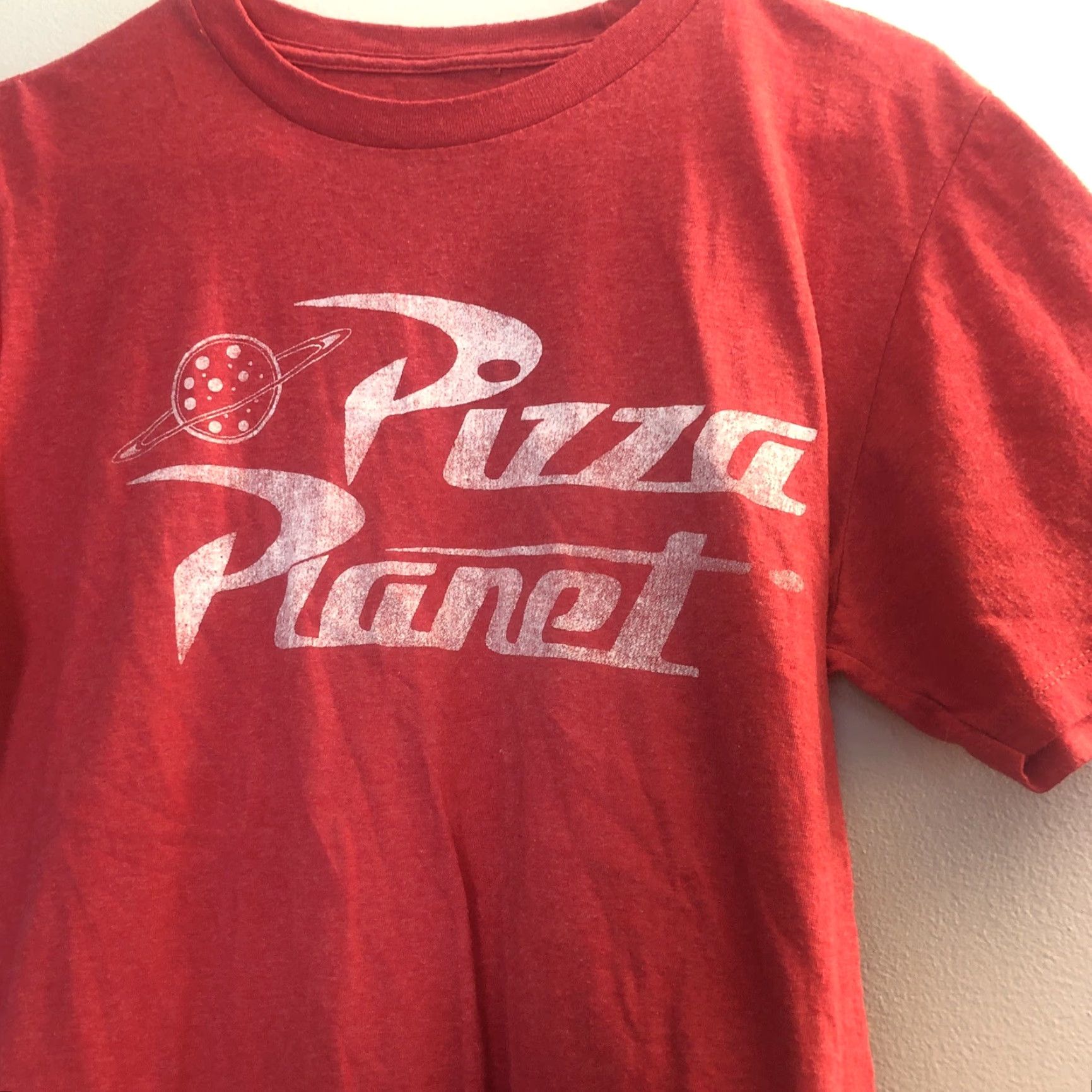 Disney Disney Shirt Adult M Red Buzz Woody Toy Story PIXAR Disney 90s Pizza Planet Graphic Tee Size US M / EU 48-50 / 2 - 2 Thumbnail