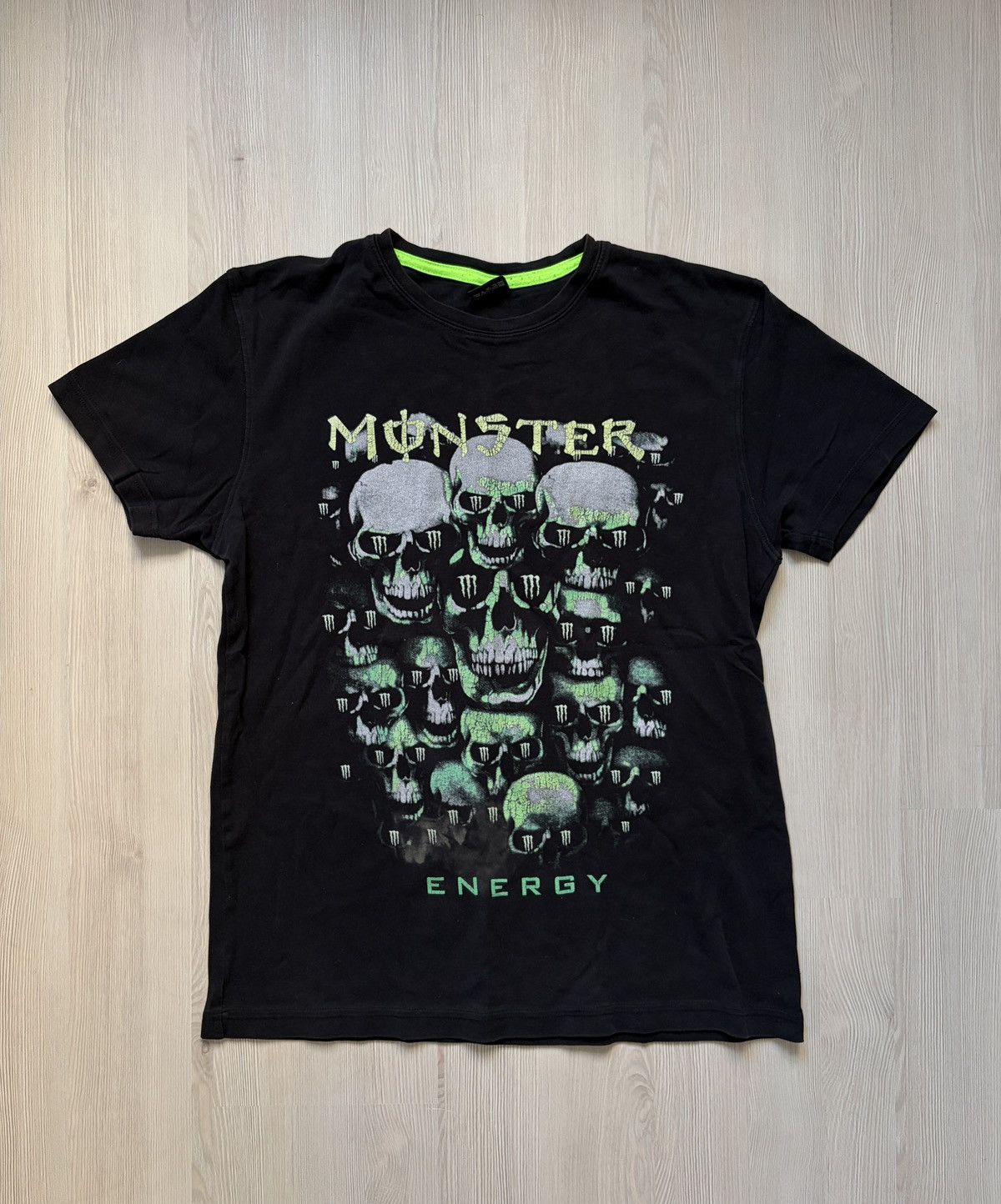 Vintage Monster Energy Iconic Printed T-shirt Size US XL / EU 56 / 4 - 1 Thumbnail