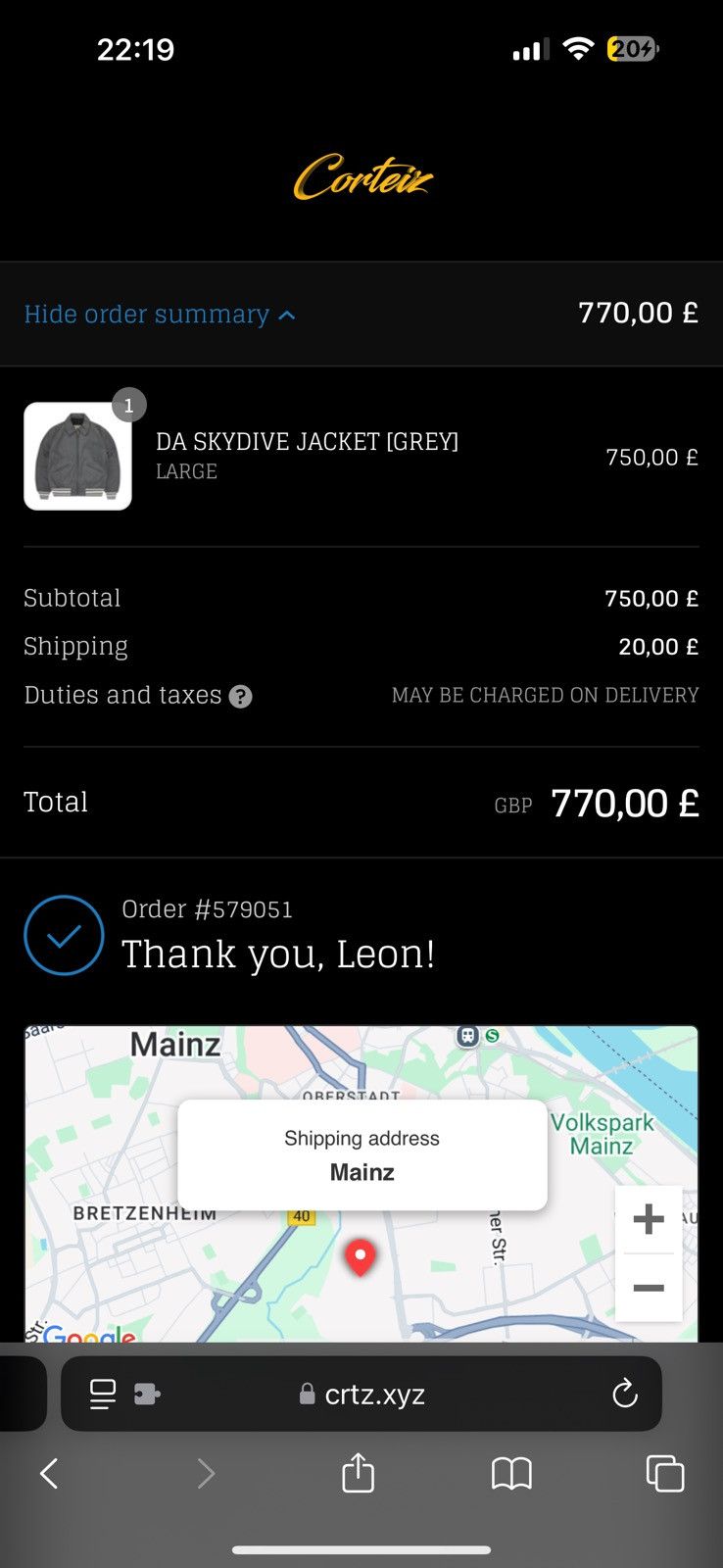 Corteiz Corteiz da Skydive Jacket Size US L / EU 52-54 / 3 - 8 Thumbnail