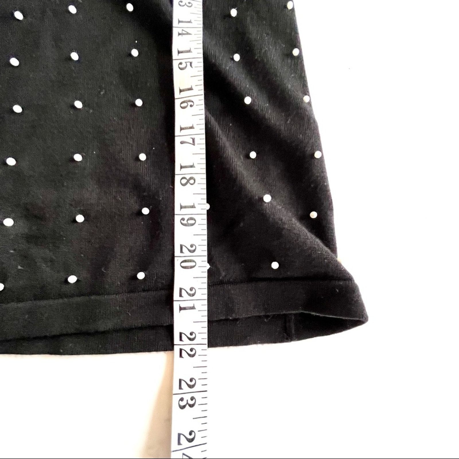 Karl Lagerfeld Karl Lagerfeld black knit pearl detail sweater size XS Size XS / US 0-2 / IT 36-38 - 9 Thumbnail