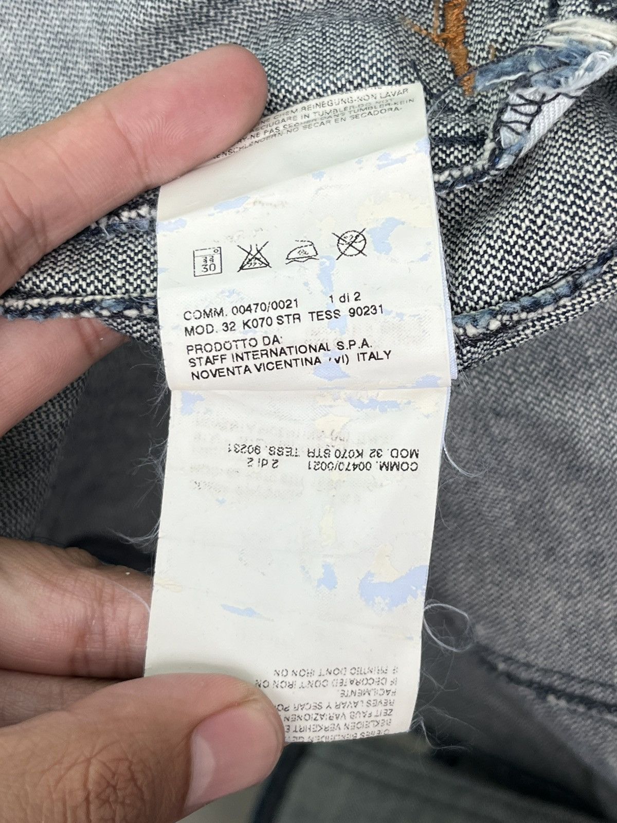 Maison Margiela Line 10 Denim Moto Jacket Size XS / US 0-2 / IT 36-38 - 11 Thumbnail