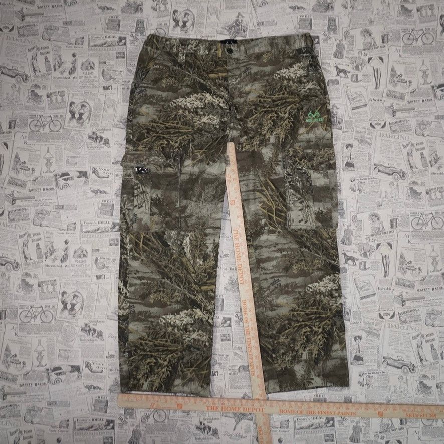 Realtree 36 -Vintage Y2K real tree baggy carpenter workwear 00s pants Size US 36 / EU 52 - 5 Thumbnail