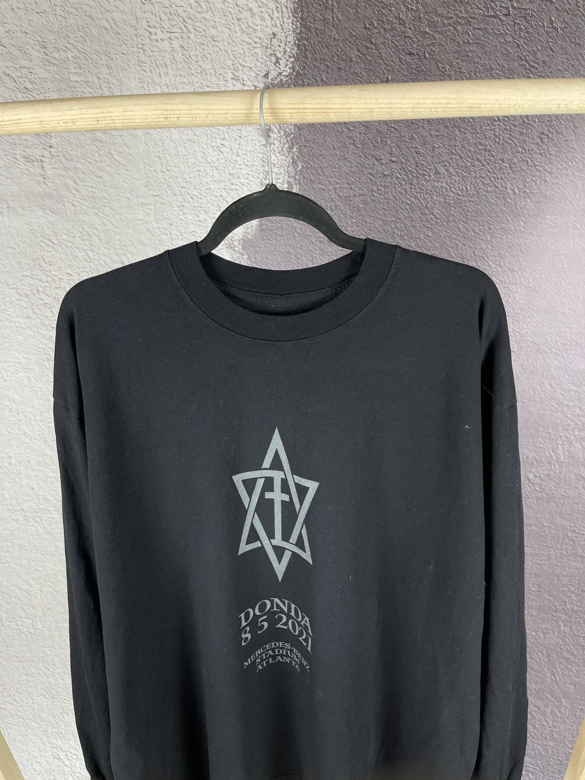 Kanye West × Mercedes-Benz Kanye West DONDA 8 5 2021 Mercedes Stadium Atlanta Long Size US XL / EU 56 / 4 - 3 Thumbnail