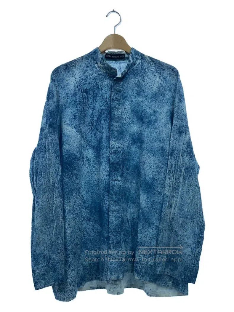 Issey Miyake Issey Miyake Blue Shirt Size M / US 6-8 / IT 42-44 - 1 Thumbnail