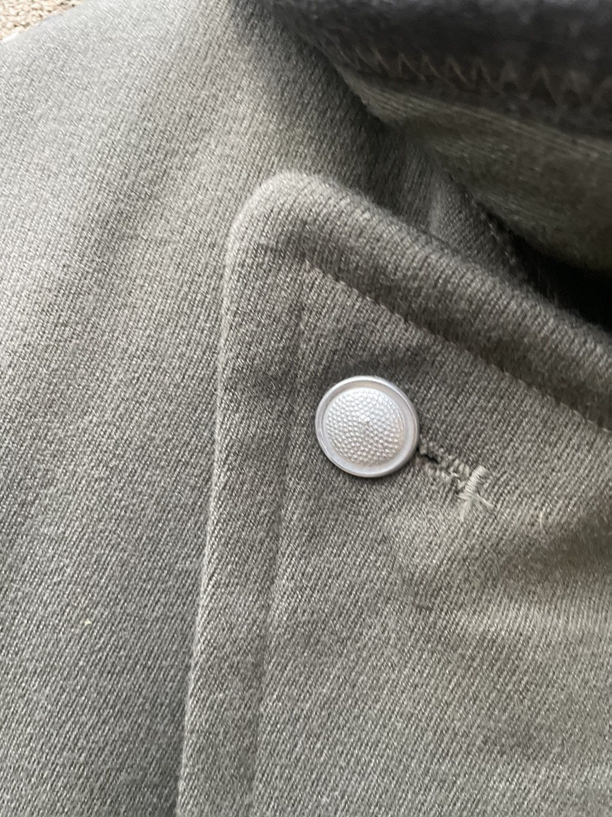 Vintage RARE VTG 80s East German NVA Wool Greatcoat Size sg 52-1 Size US L / EU 52-54 / 3 - 7 Thumbnail