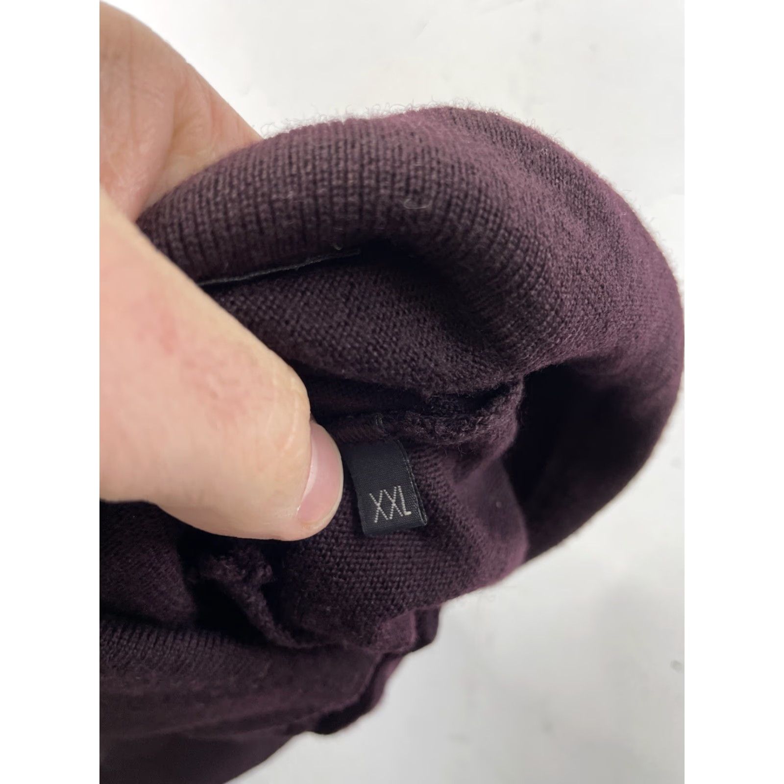 Vintage Peter Elliot Mens Sweater Pullover Purple Wool Long Sleeve Collared Size XXL Regular Classic Designer Sports M Size US XXL / EU 58 / 5 - 7 Thumbnail