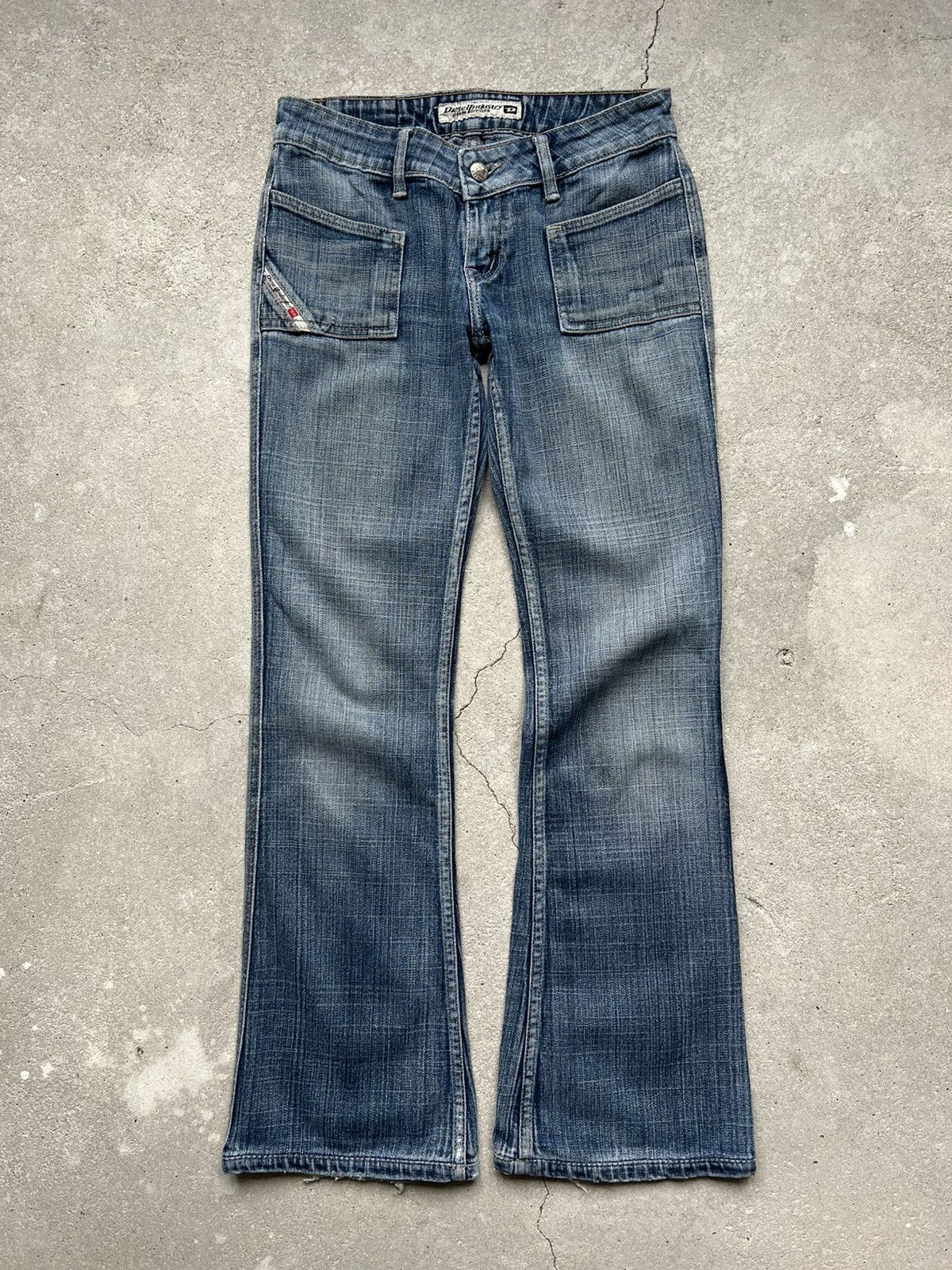 Diesel × If Six Was Nine × Le Grande Bleu (L.G.B.) Vintage Diesel Flared jeans ifsixwasnine LGB style hysteric Size 25" / US 0 / IT 36 - 2 Thumbnail