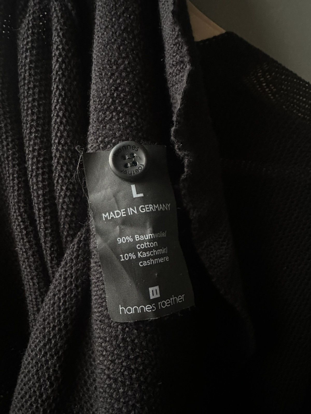 hannes roether Hannes Roether Cardigan Sweater Size L Size L / US 10 / IT 46 - 5 Thumbnail