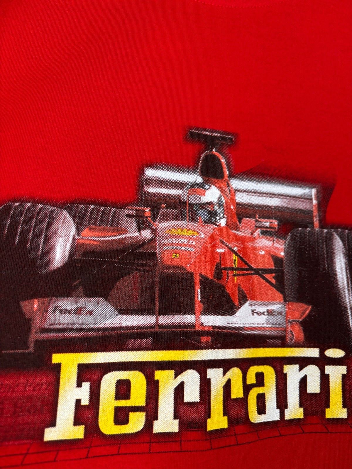 Ferrari Vintage 2000's Ferrari Bolid F1 T-shirt Size M Size US M / EU 48-50 / 2 - 8 Thumbnail
