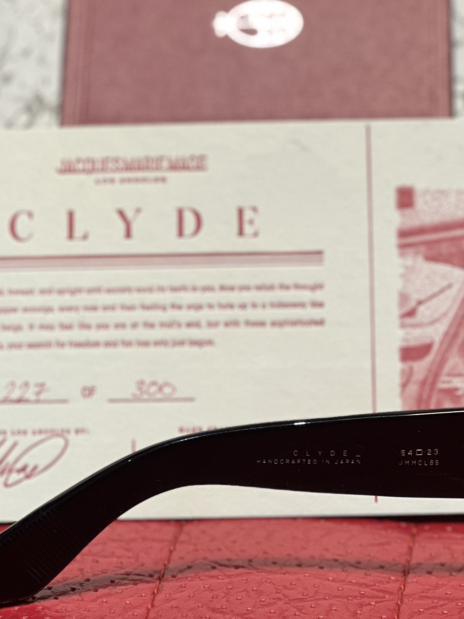 Jacques Marie Mage Jacques Marie Mage Clyde sunglasses Raven Black - #227/300 Size ONE SIZE - 3 Thumbnail