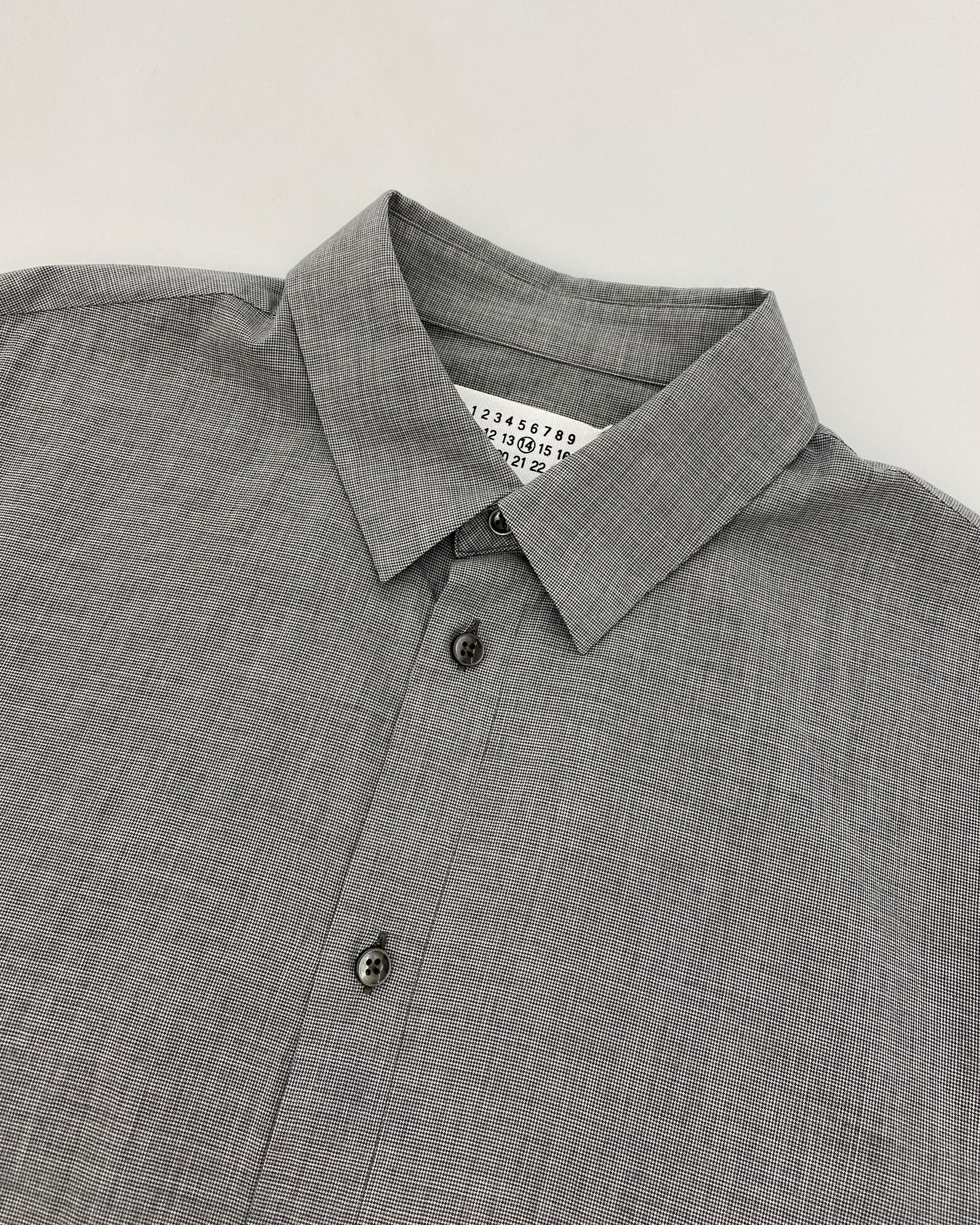 Maison Margiela AW2014 Hidden Button Down Shirt Size US M / EU 48-50 / 2 - 3 Thumbnail