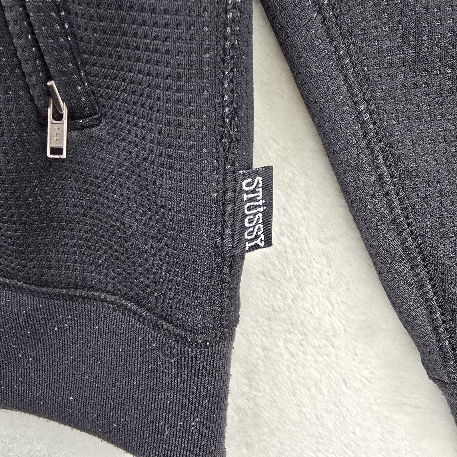 Stussy Vintage Stussy Track Jacket Large Full Zip Seersucker Y2K Size US L / EU 52-54 / 3 - 5 Thumbnail