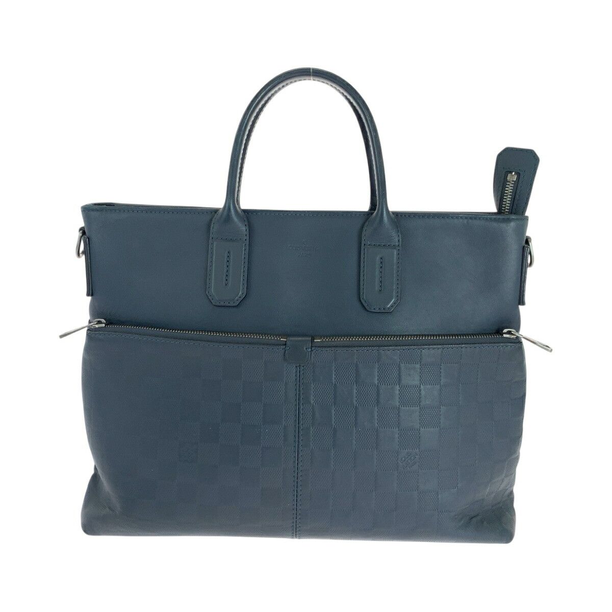Louis Vuitton Louis Vuitton Louis Vuitton Cosmos Damier Infini Business Bag Leather Business Bag N41567 DUTY FREE for USA Size ONE SIZE - 1 Thumbnail