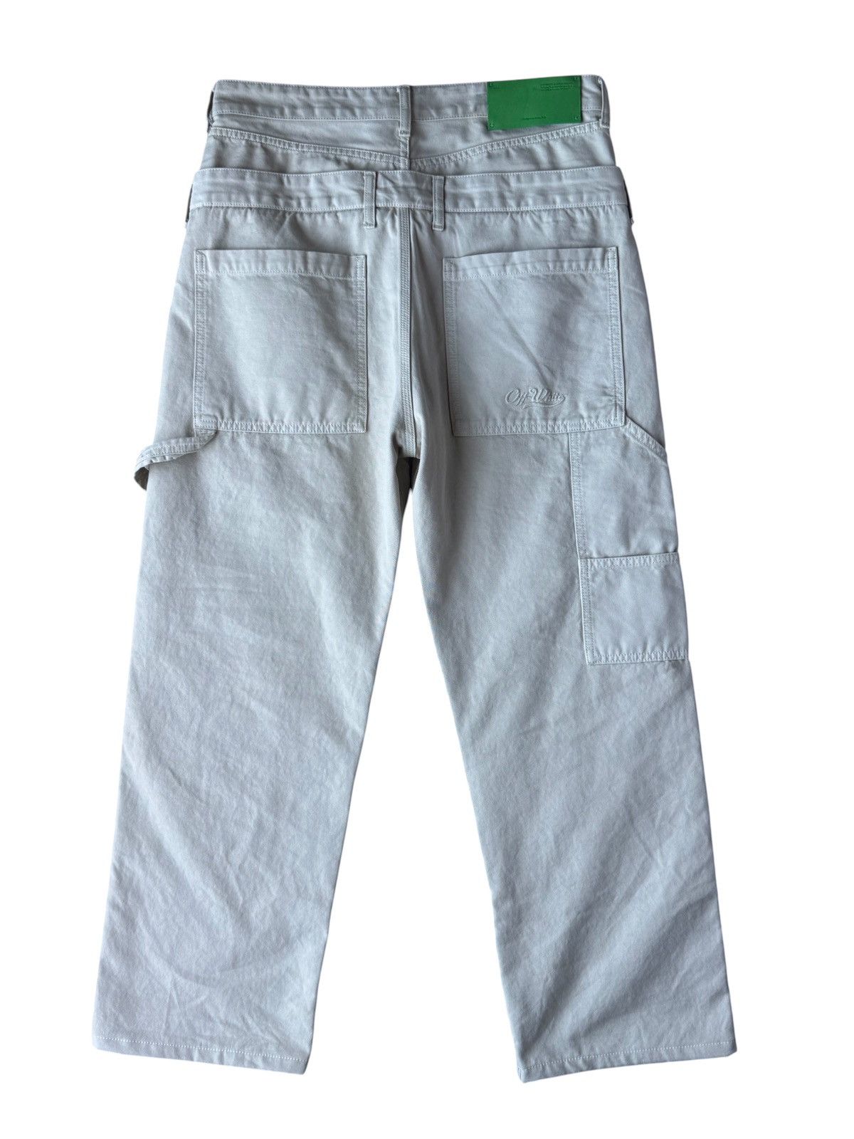 Off-White Off White Double Waist Beige Carpenter Runway Pants Size US 34 / EU 50 - 3 Thumbnail