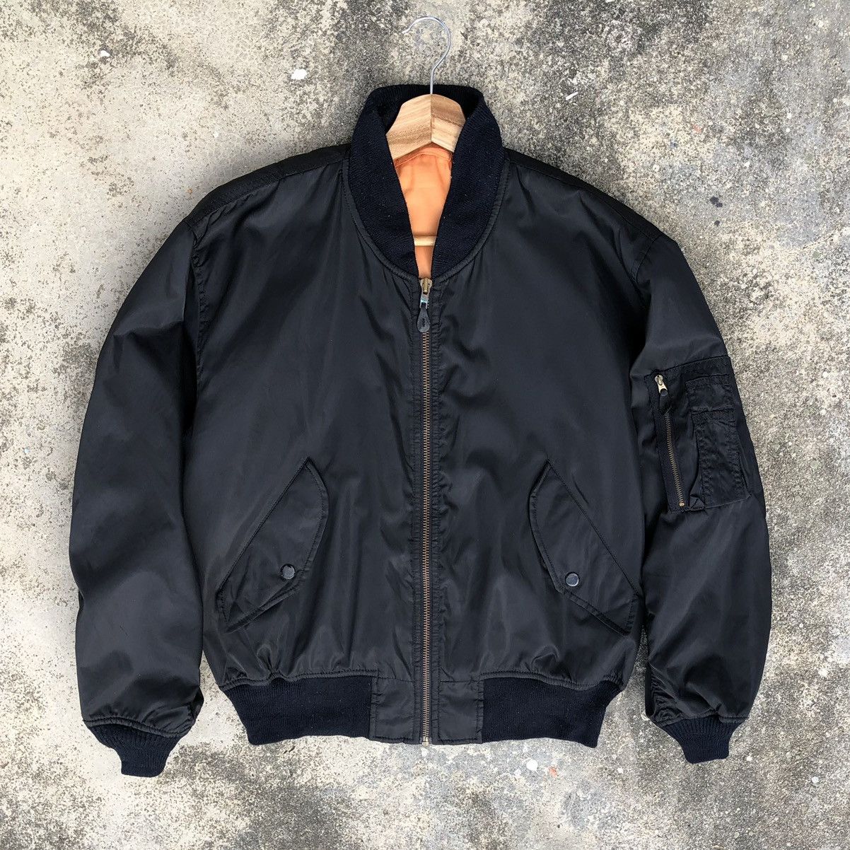 Vintage Vintage Flyer’s Man Intermediate Ma-1 Bomber Jacket Size US M / EU 48-50 / 2 - 6 Thumbnail