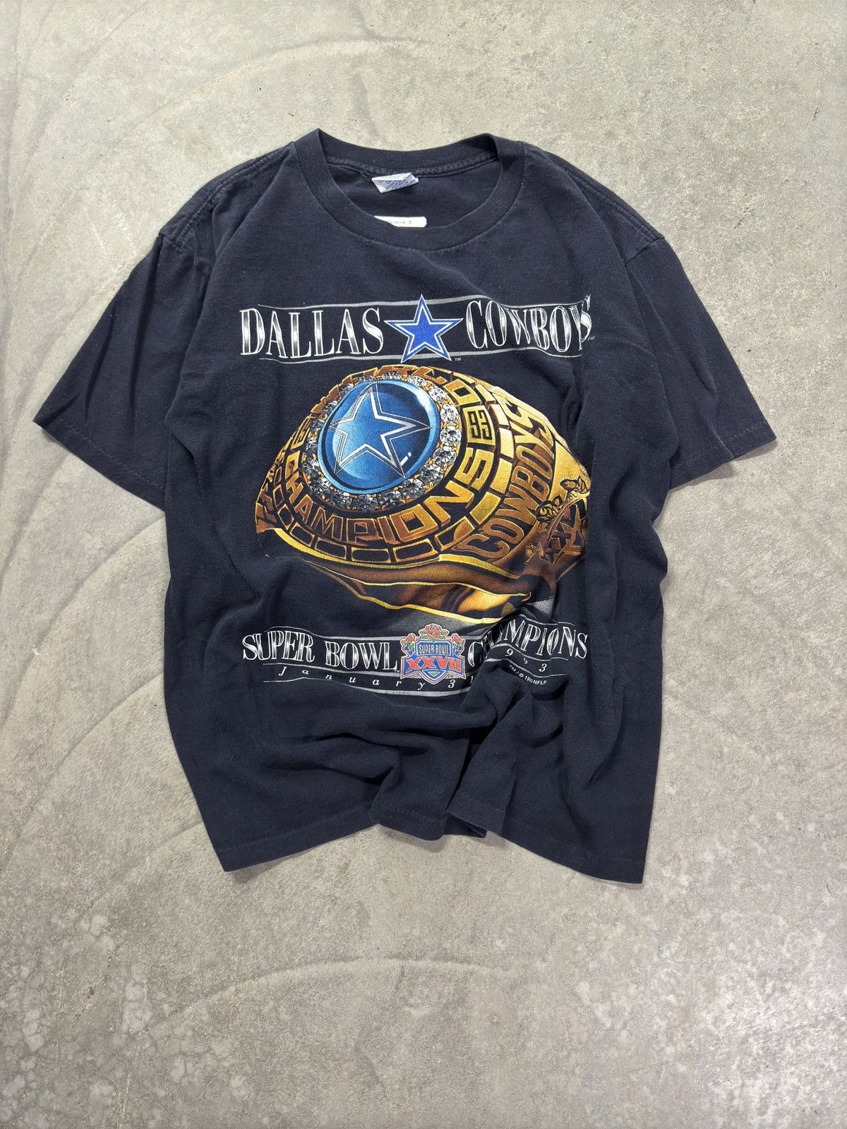 Designer × Vintage 1993 dallas cowboys vintage graphic tshirt Size US L / EU 52-54 / 3 - 1 Thumbnail
