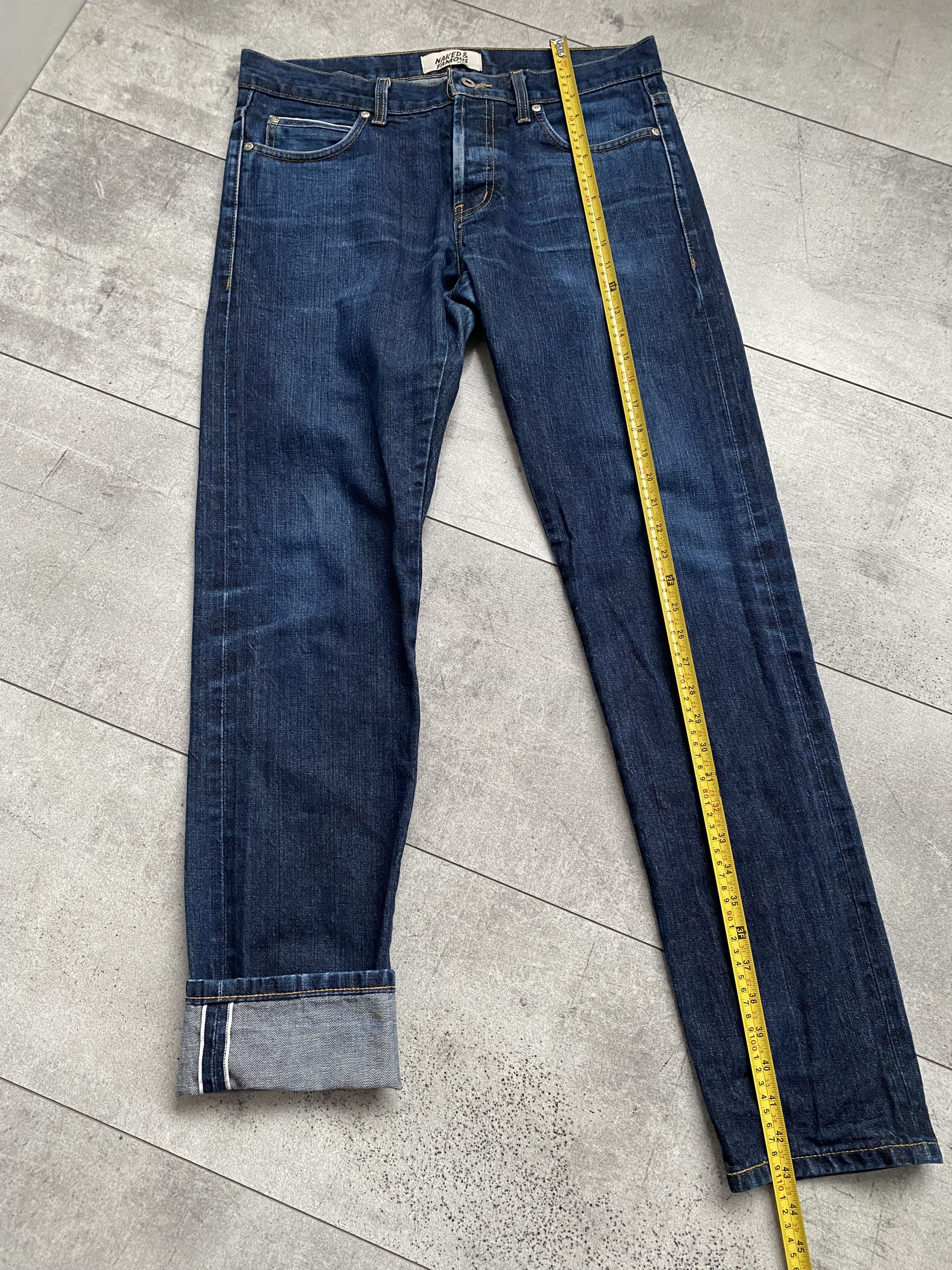 Naked & Famous Naked & Famous Super Guy Selvedge Denim Size US 33 - 16 Thumbnail