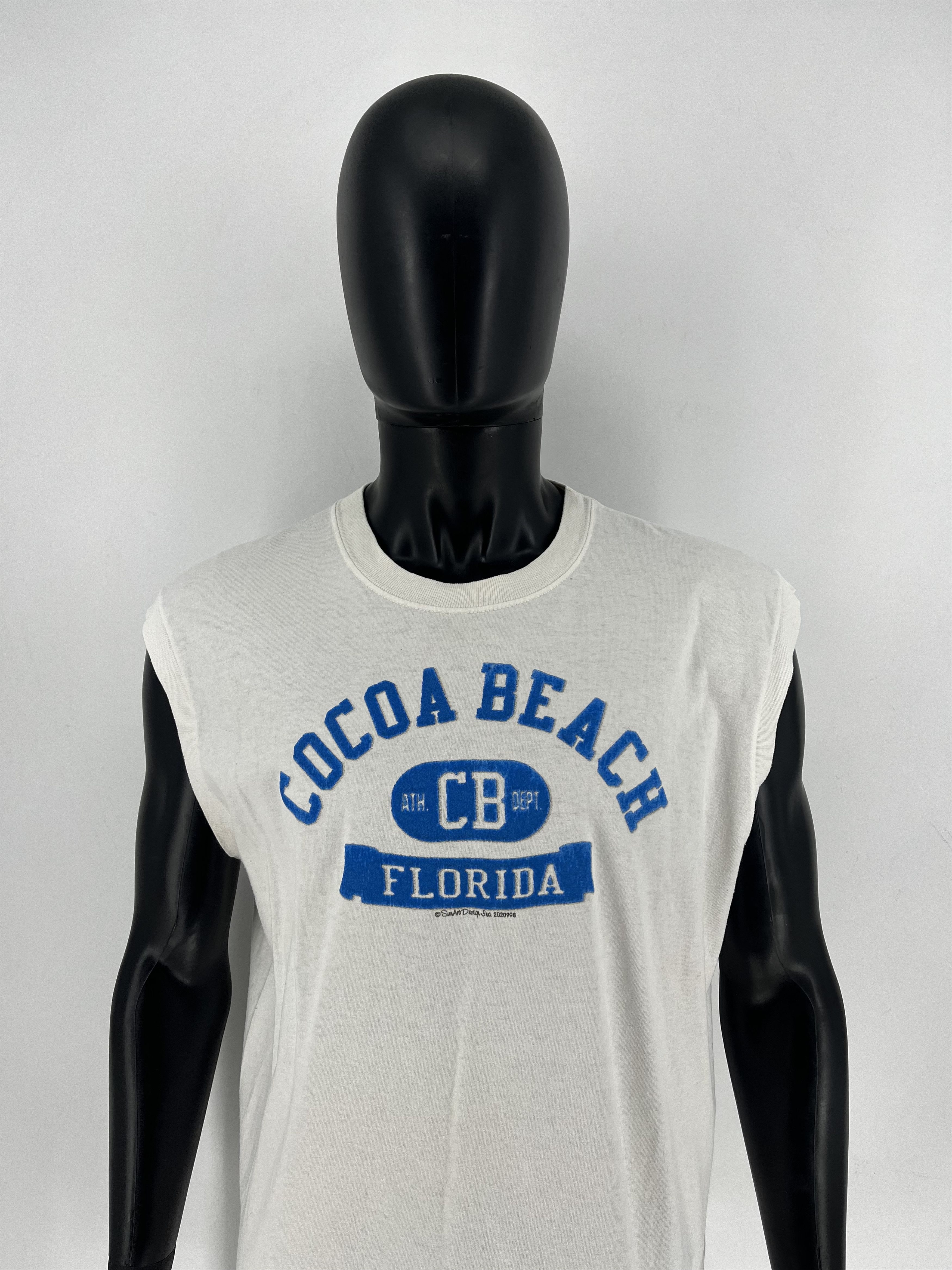 Vintage Vintage Cal Cru Cocoa Beach Florida Tank Top XL Made in USA Size US XL / EU 56 / 4 - 1 Thumbnail