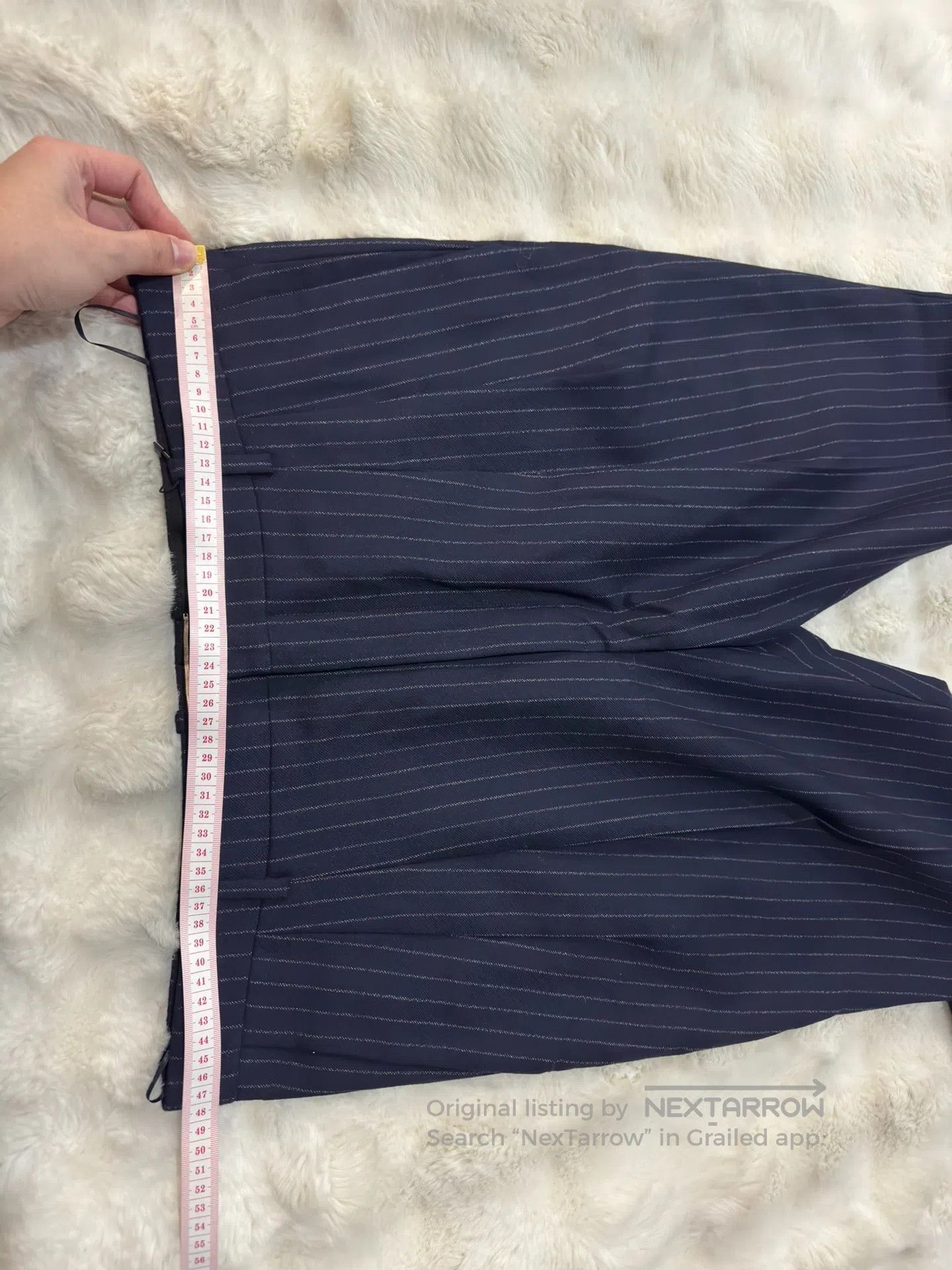 Saint Laurent Paris Saint Laurent Paris Double Pleat Flannel Trousers| Size US 36 / EU 52 - 7 Thumbnail