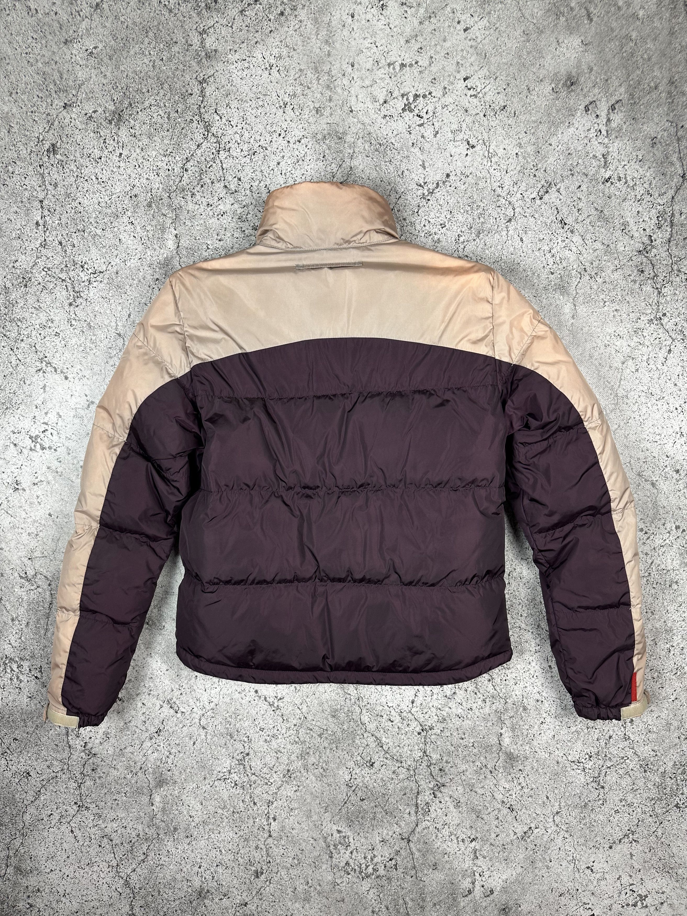 Prada 🔥 Prada Red Tab Vintage Nylon Puffer Down Jacket 🔥 Size S / US 4 / IT 40 - 18 Thumbnail