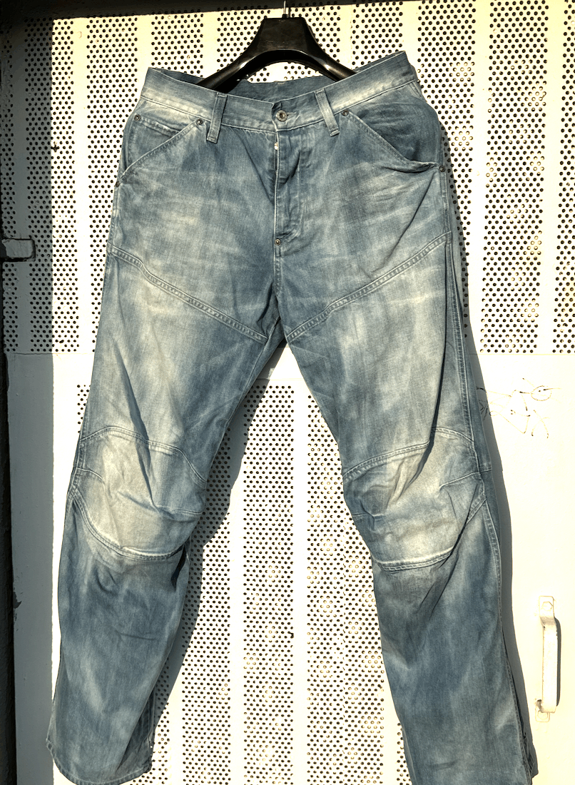 G-Star × Japanese Brand G-STAR 5620 3D Loose Raw Denim Pants Size US 32 / EU 48 - 4 Thumbnail