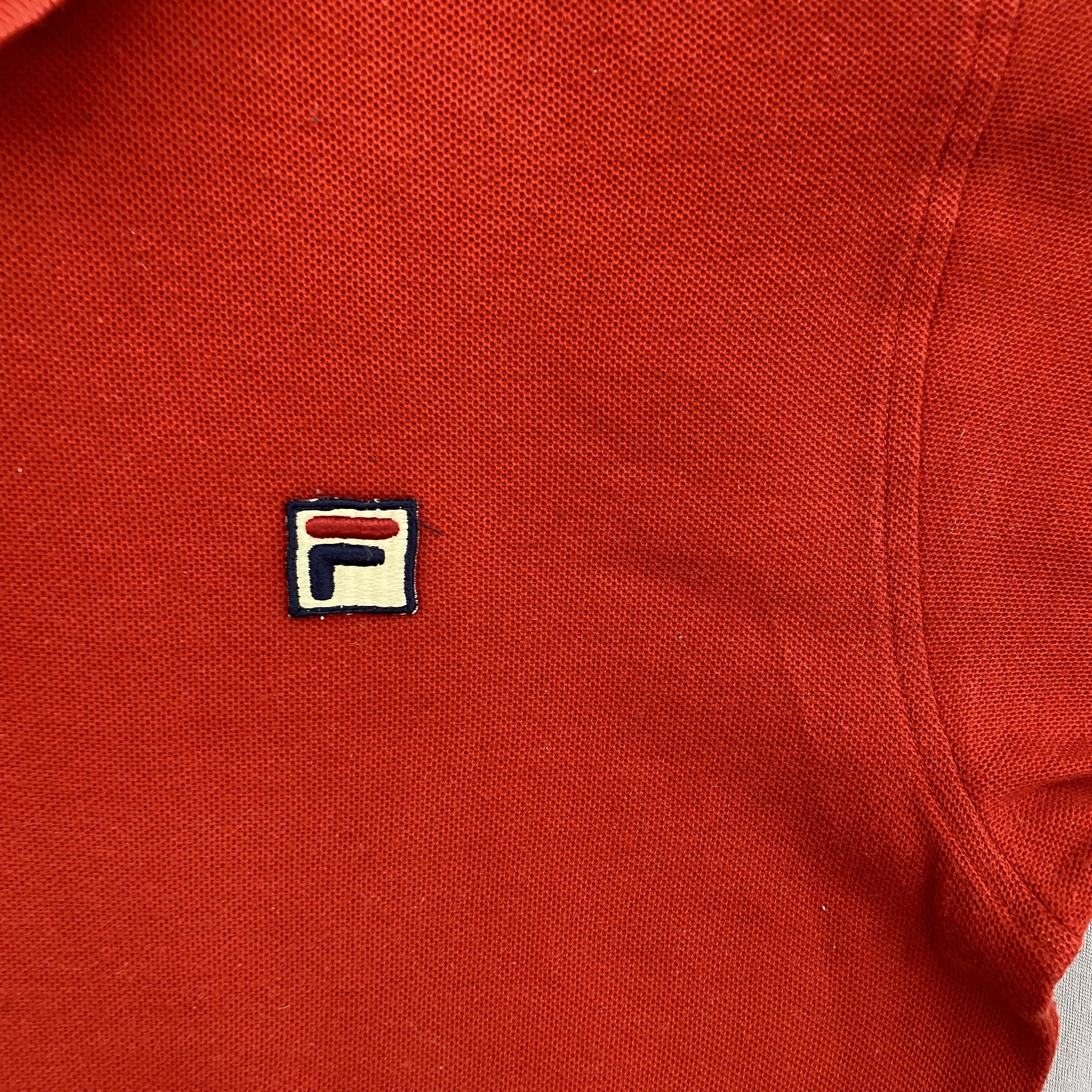 Fila Vintage 90s Fila Polo T-Shirts Size S / US 4 / IT 40 - 2 Thumbnail