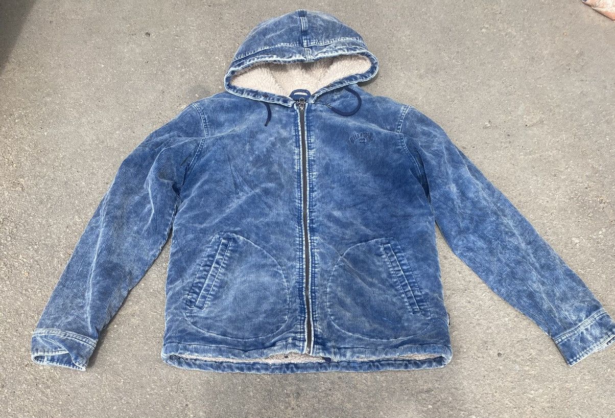 Billabong × Vintage Billabong corduroy fleece hoodie Size US L / EU 52-54 / 3 - 1 Thumbnail
