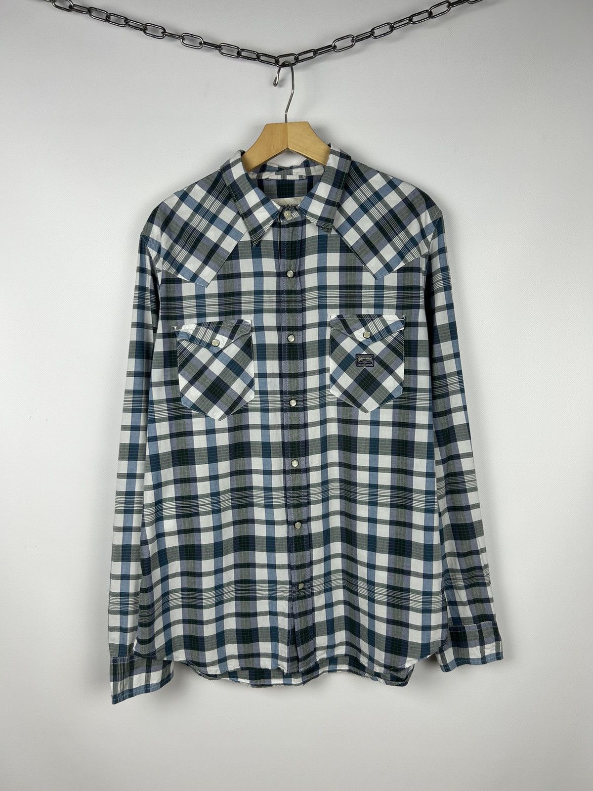 Denim & Supply Ralph Lauren Denim & Supply Ralph Lauren Plaid Military Shirt Men’s Sz XL Size US XL / EU 56 / 4 - 1 Thumbnail
