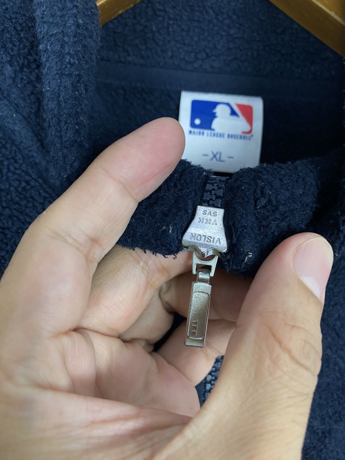MLB MLB New York Yankees Fleece Half Zip Embroidery Spellout Size US M / EU 48-50 / 2 - 5 Thumbnail
