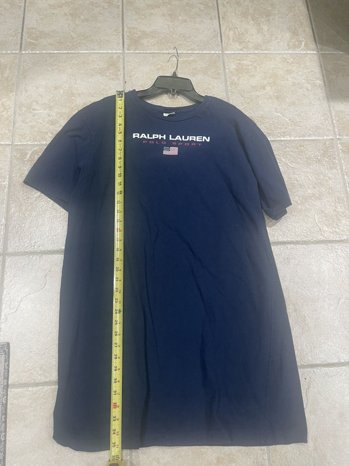 Ralph Lauren Vintage Polo Sport Ralph Lauren USA American Flag T-Shirt Size US XL / EU 56 / 4 - 5 Thumbnail