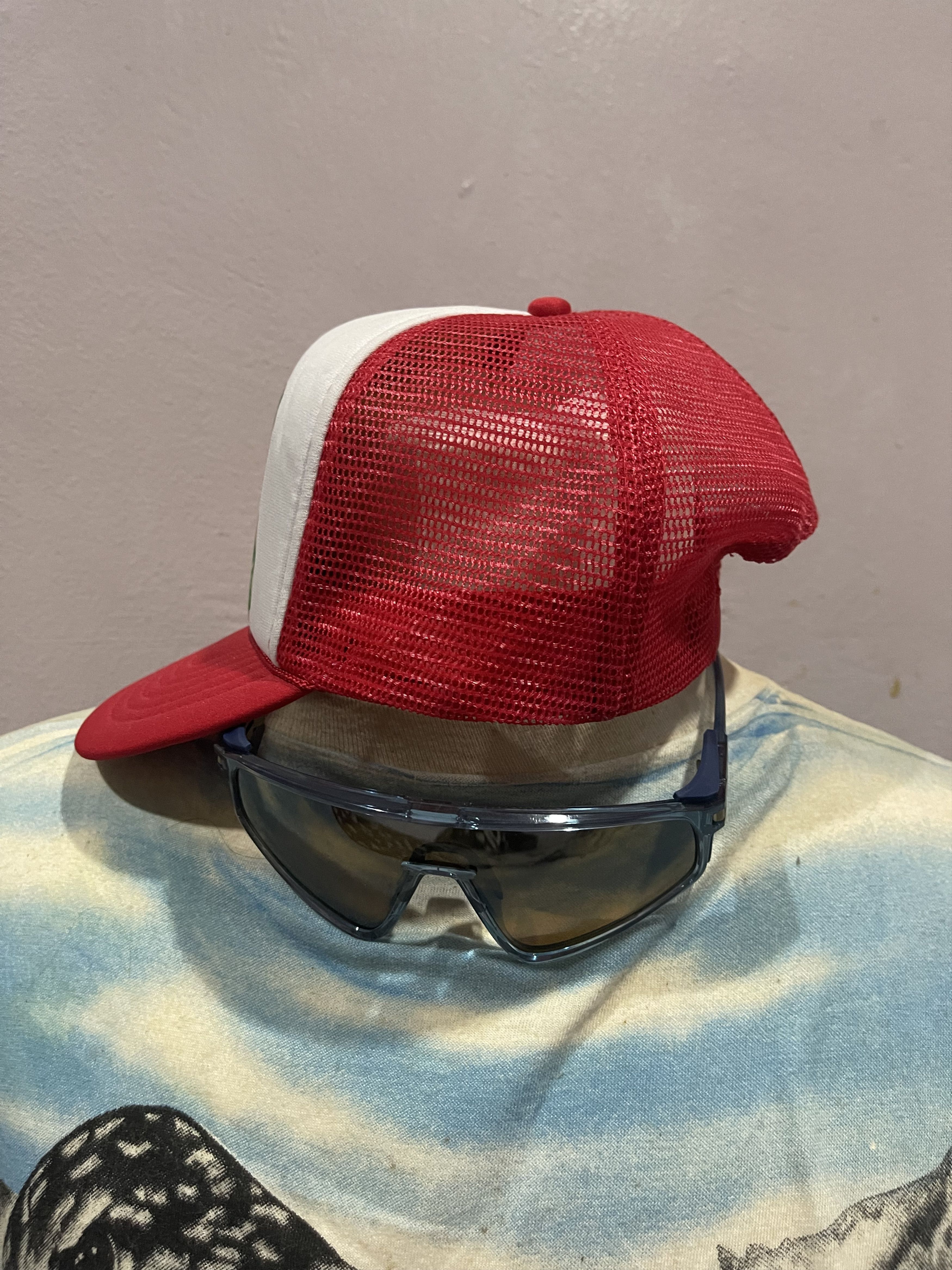 Japanese Brand Vintage Anna Sui USA Trucker Cap Hat Size ONE SIZE - 2 Thumbnail