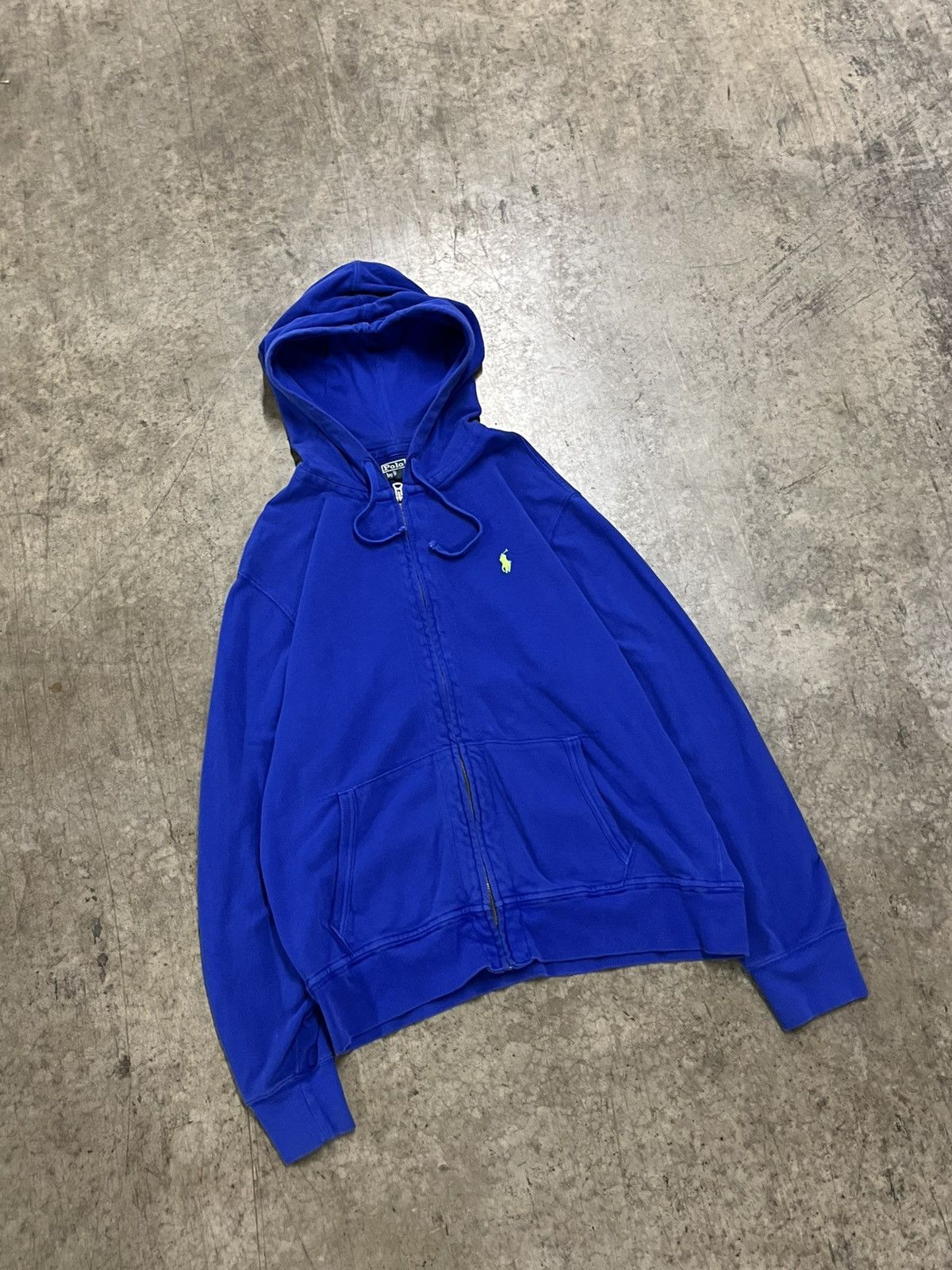 Polo Ralph Lauren × Vintage Polo Ralph Lauren vintage zip up hoodie streetwear preppy Size US XL / EU 56 / 4 - 3 Thumbnail