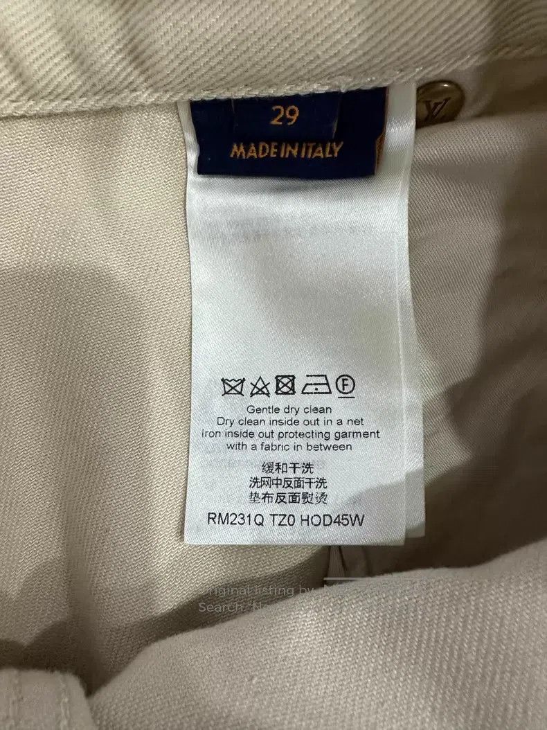 Louis Vuitton Louis Vuitton White overalls pants Size US 29 - 6 Thumbnail