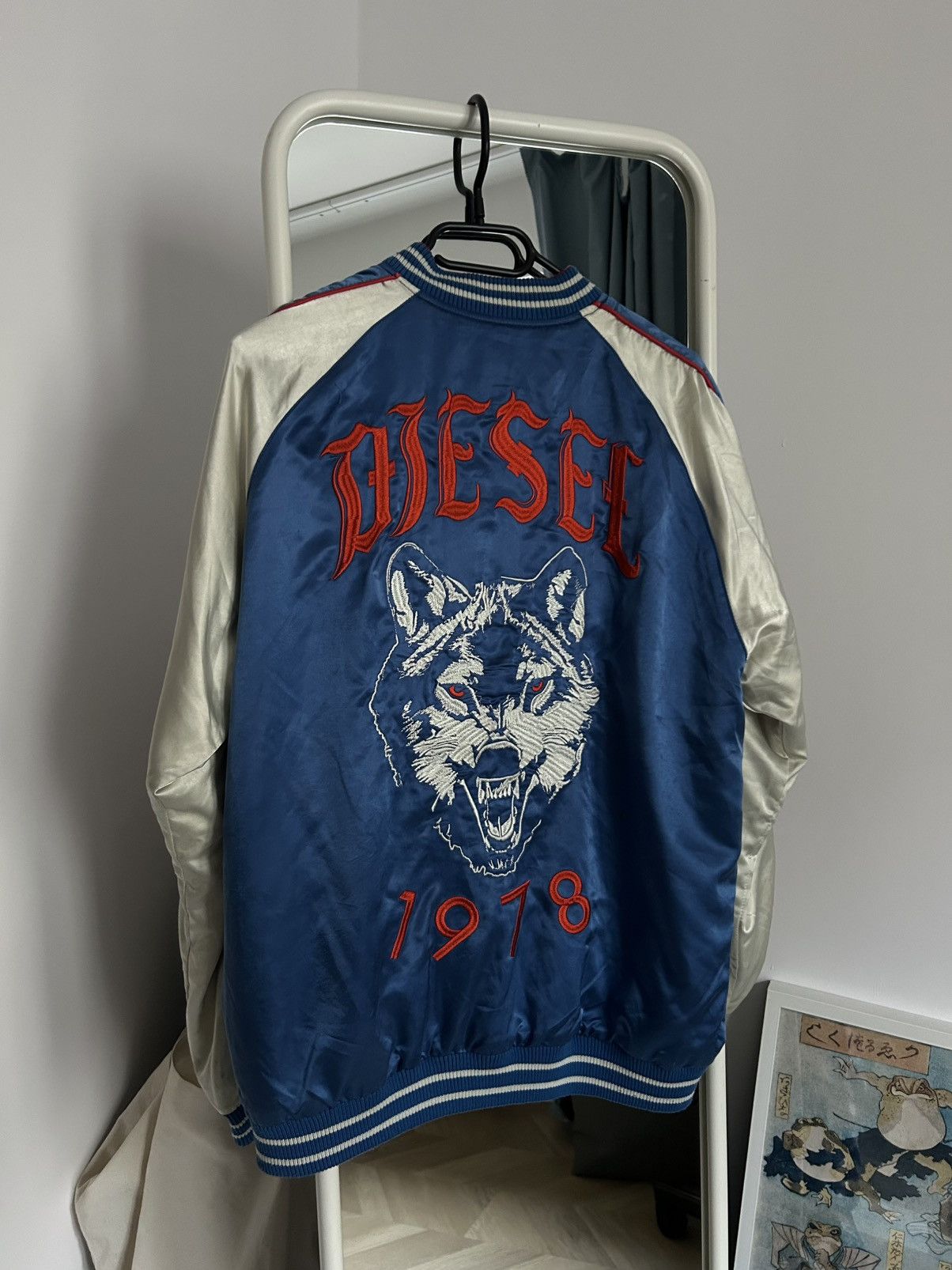 Diesel Diesel Vintage Reversible Bomber Jacket Japan Style Size US M / EU 48-50 / 2 - 4 Thumbnail