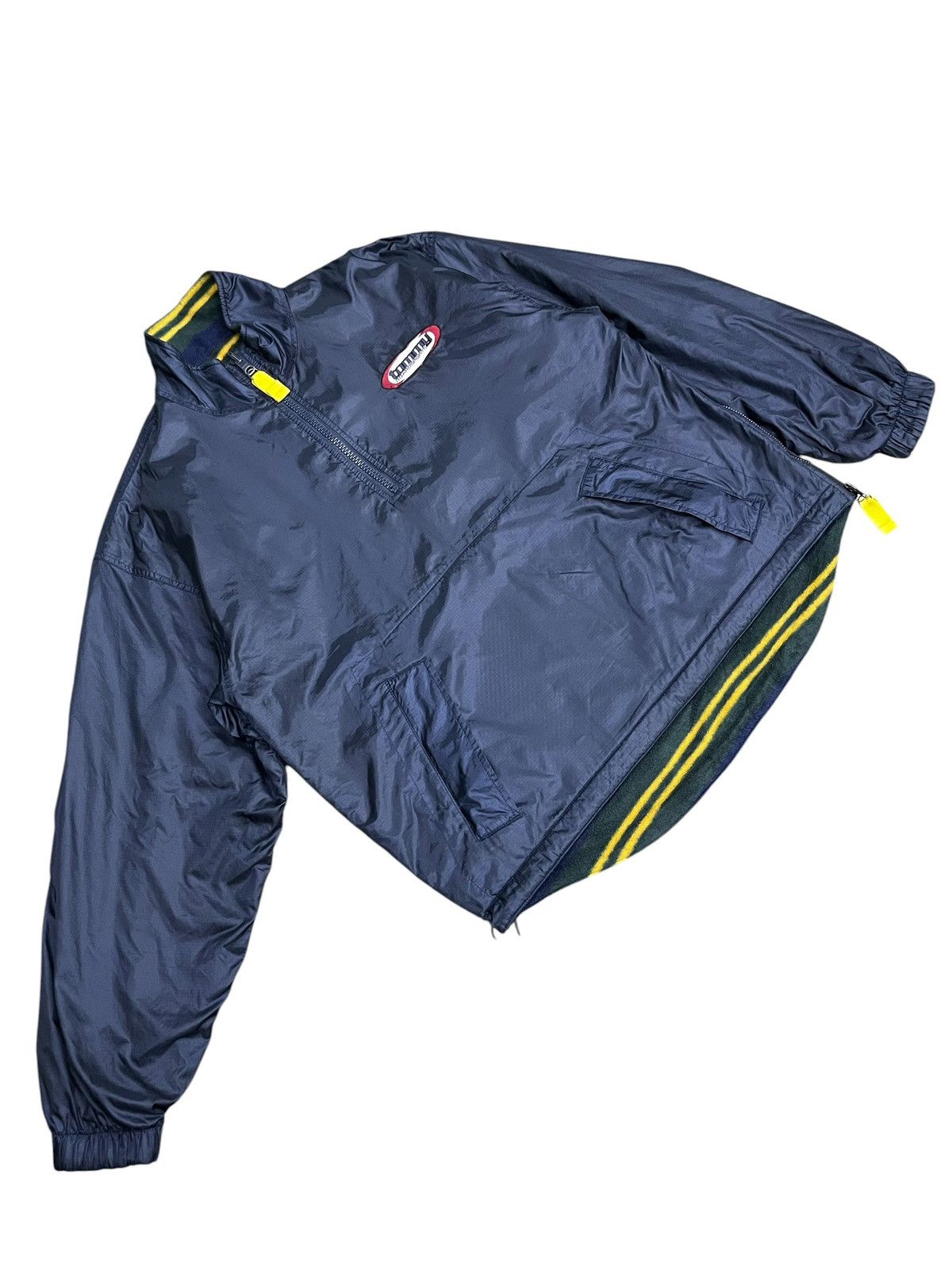 Tommy Hilfiger Vintage 90s Tommy Hilfiger Reversible Stripe Fleece Nylon Size US L / EU 52-54 / 3 - 15 Thumbnail