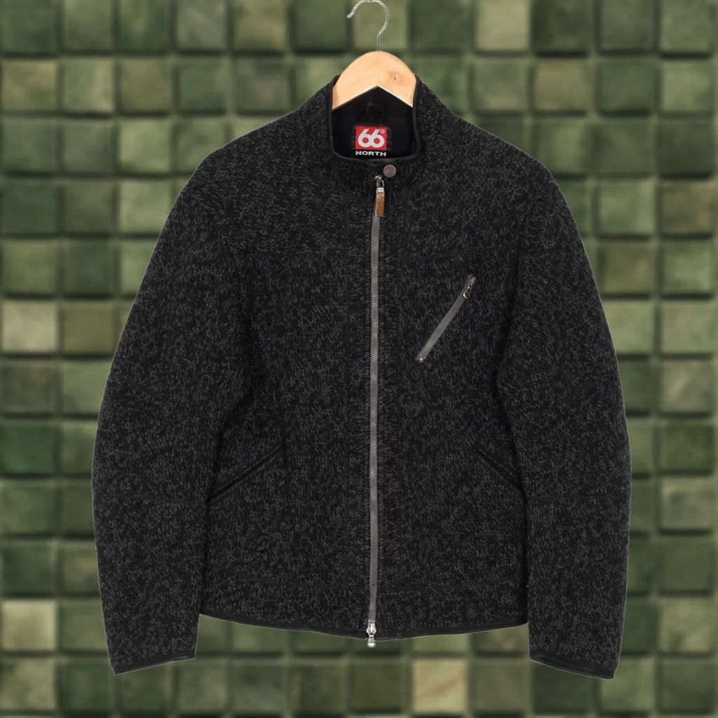 Vintage 66 NORTH ICELAND Gola Jacket Men Size S Full Zip Knit Wool Blend MJ4489 Size US S / EU 44-46 / 1 - 1 Thumbnail