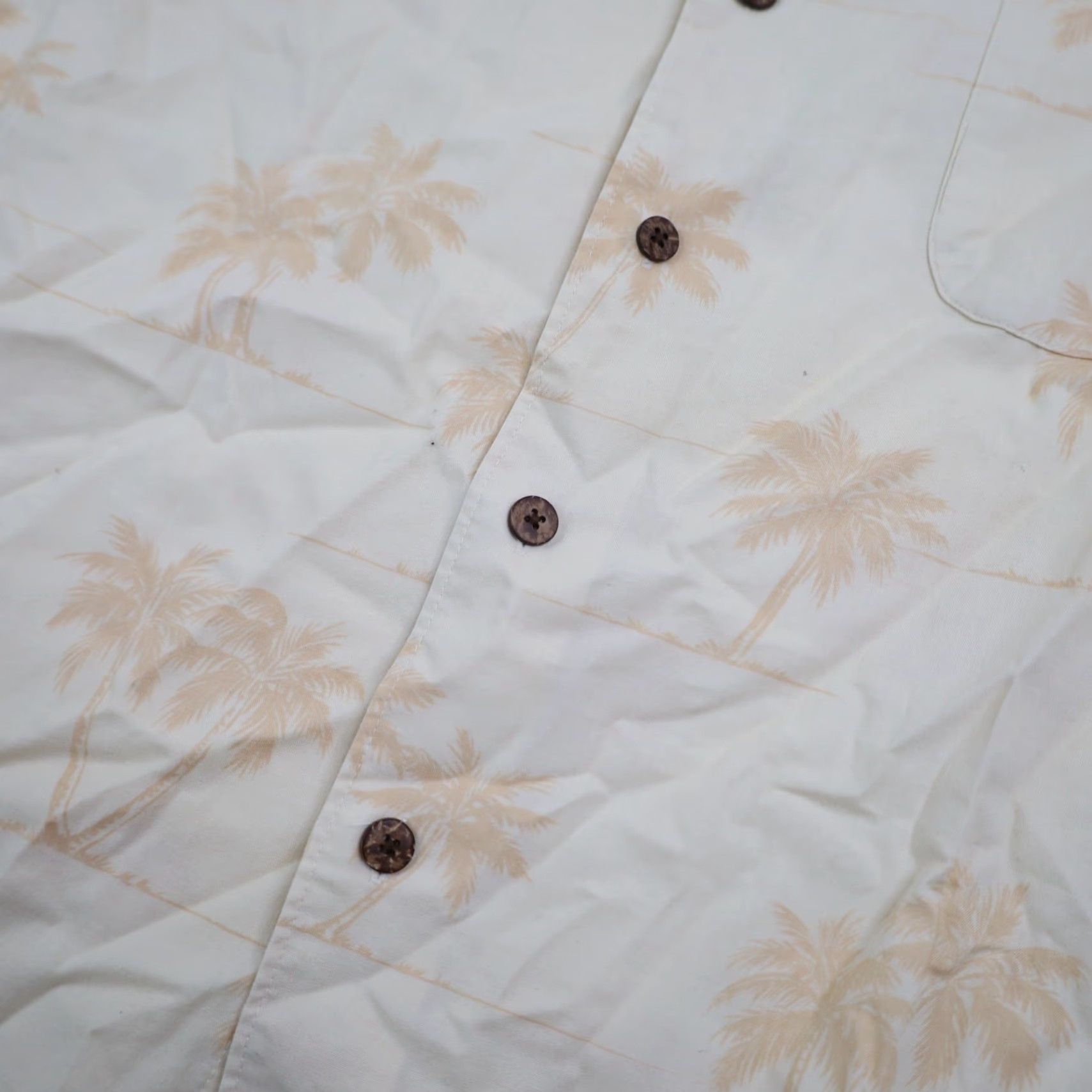 Reyn Spooner VINTAGE Reyn Spooner University of Oregon Tropical Hawaiian Shirt Men Short Sleeve Cream M Size US M / EU 48-50 / 2 - 4 Thumbnail