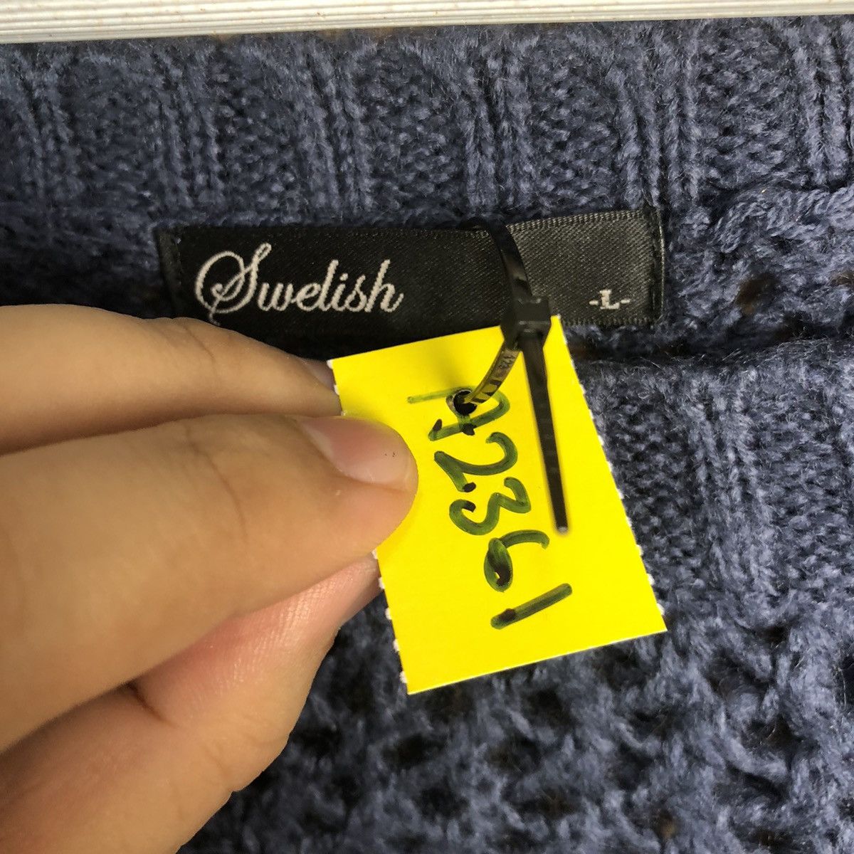 Homespun Knitwear Smelish Blue Cloaks crochet Knitwear #A2361 Size US M / EU 48-50 / 2 - 10 Thumbnail