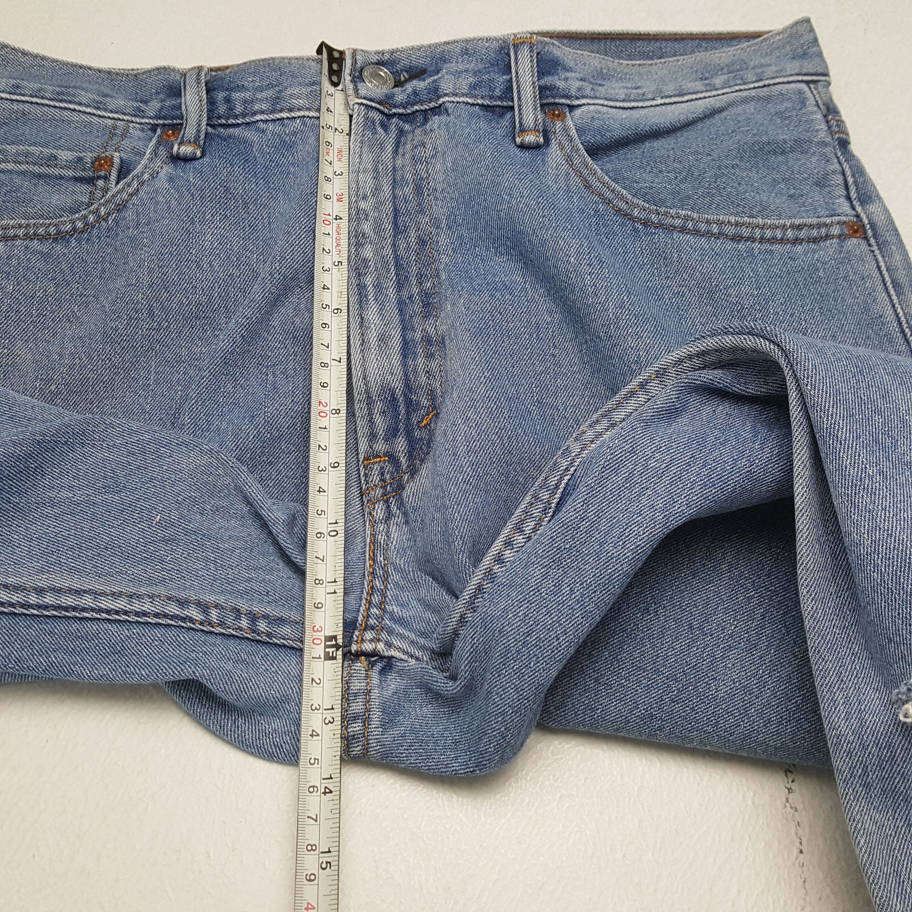 Levi's × Vintage LEVI'S Streetwear Style Distressed JEANS Size US 35 - 8 Thumbnail