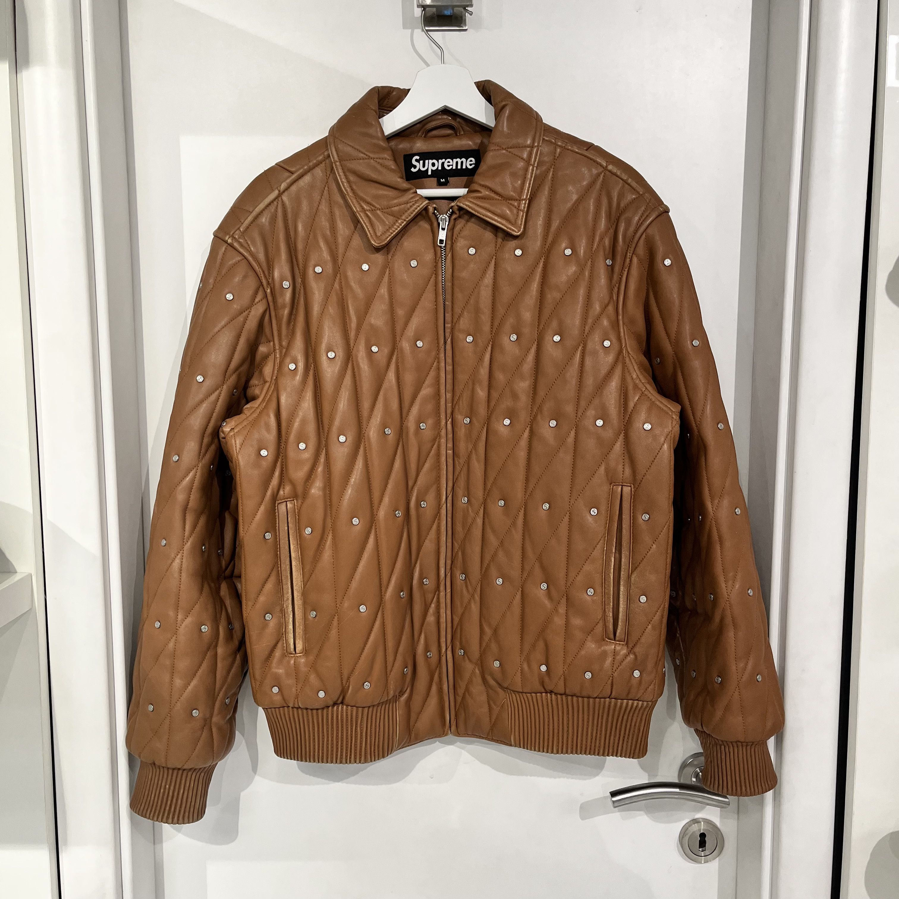 Supreme Suede Harrington Jacket XL 【公式通販】
