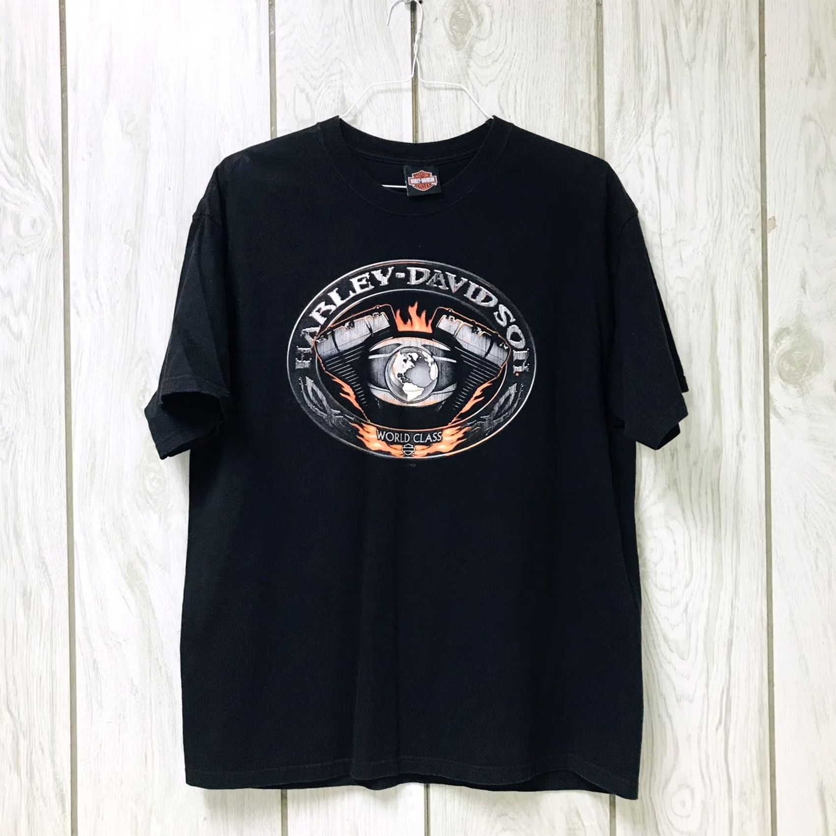 Harley Davidson VINTAGE Harley-Davidson Men World Class George Washington Bridge Motorcycle Graphic T-Shirt XL Size US XL / EU 56 / 4 - 2 Thumbnail