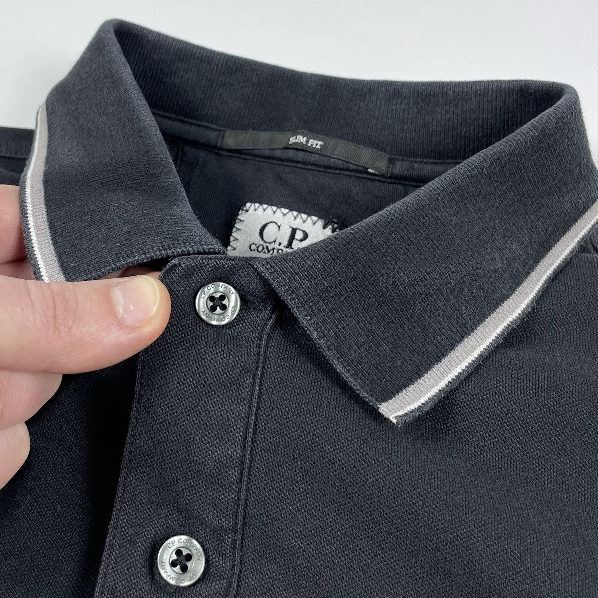 C.P. Company C.P. Company Vintage Polo distressed shirt Size US M / EU 48-50 / 2 - 7 Thumbnail