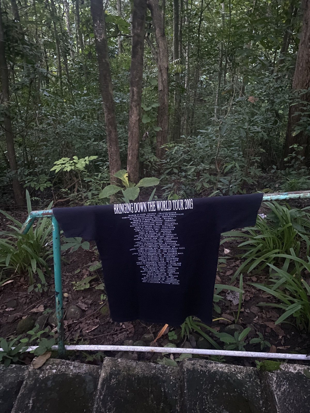 Band Tees Immolation Bringing Down The World 2003 Tour Death Metal Size US L / EU 52-54 / 3 - 2 Thumbnail