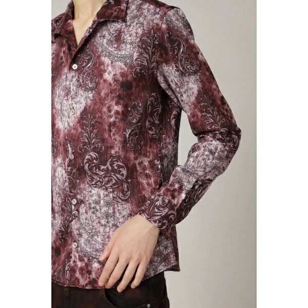 Tornado Mart Tornado Mart Printed Long Sleeve Casual Shirt Size US XS / EU 42 / 0 - 14 Thumbnail