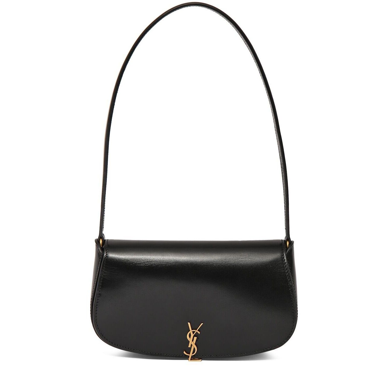 SAINT LAURENT Voltaire Mini In Box $2000 Black And Gold Leat