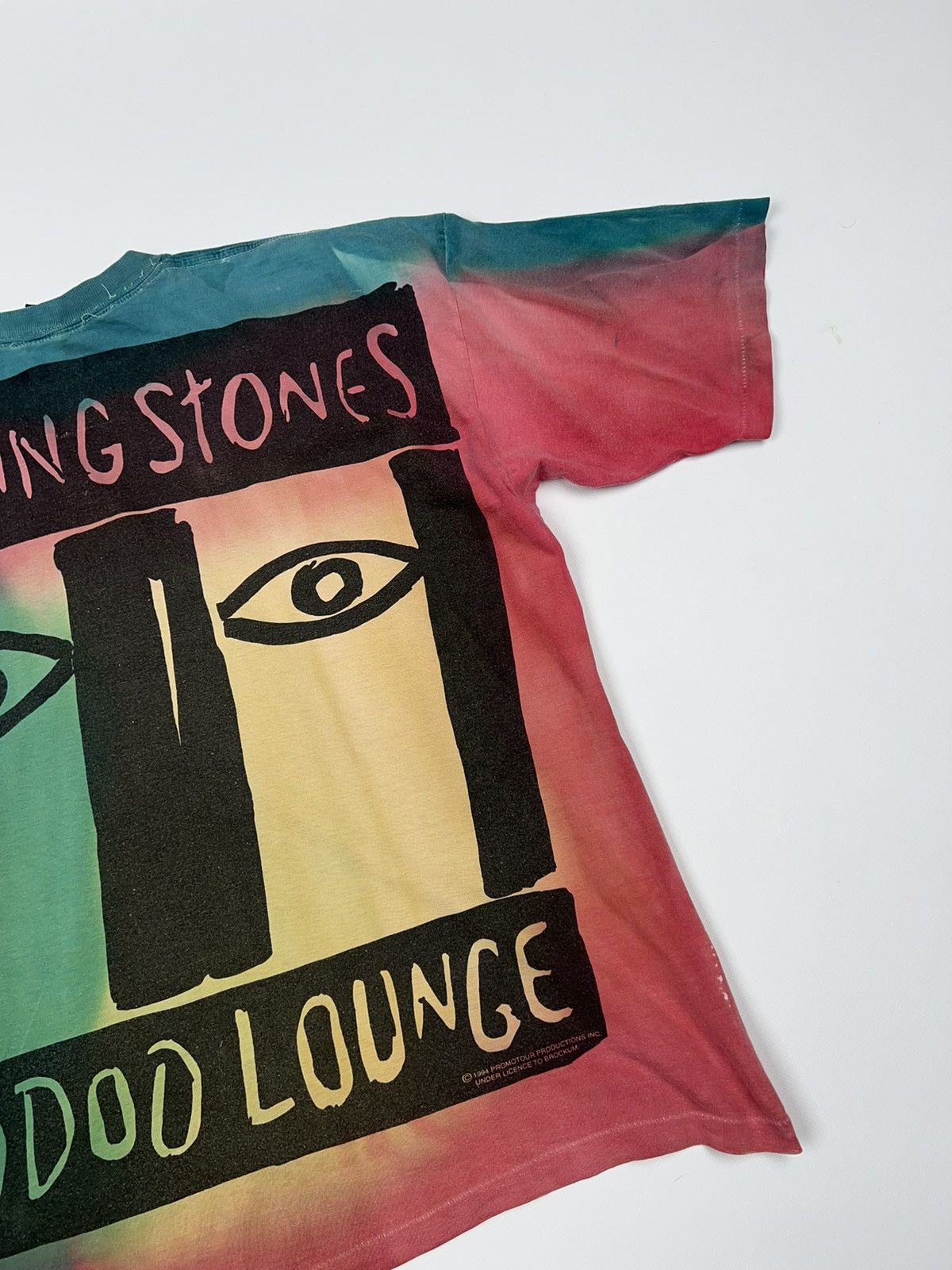Brockum Rolling Stones Voodoo Lounge 1994 Single Stitch Vintage Tee Size US XXL / EU 58 / 5 - 12 Thumbnail