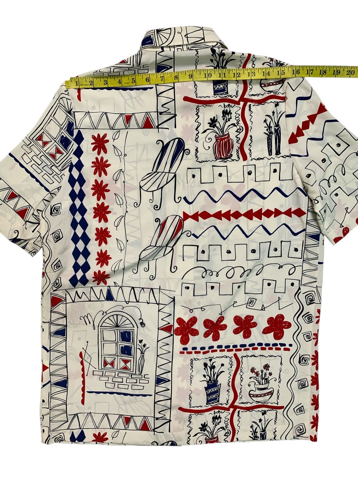 Guy Laroche Rare Design Vintage Guy Laroche Paris Short-Sleeved Blouse Size M / US 6-8 / IT 42-44 - 10 Thumbnail