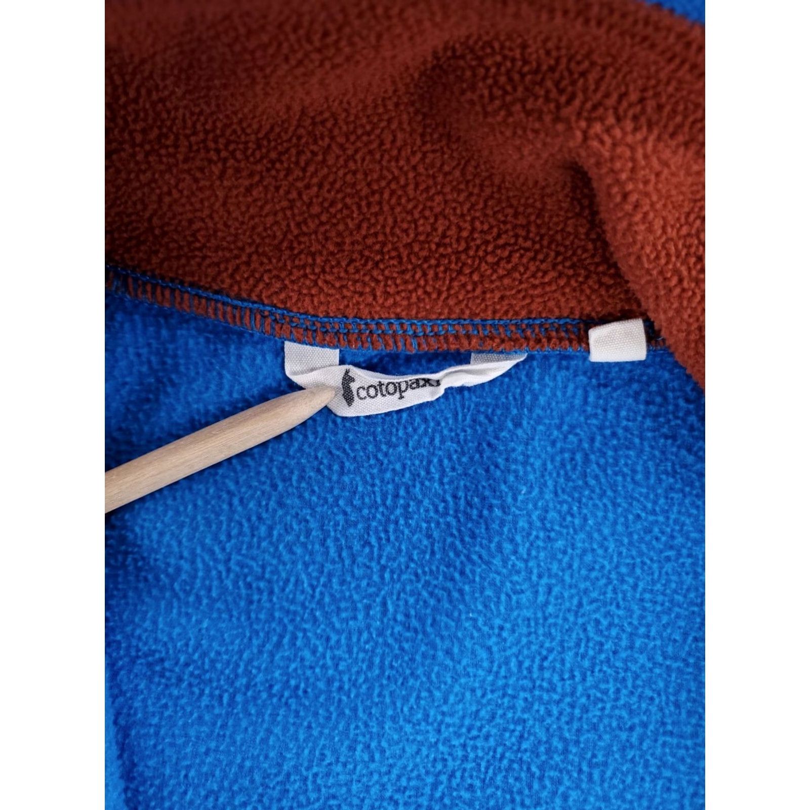 Cotopaxi Cotopaxi 1/4 Zip Fleece Pullover Shirt Long Sleeve Mens S Multicolor Blue Orange Shirt Size US S / EU 44-46 / 1 - 3 Thumbnail