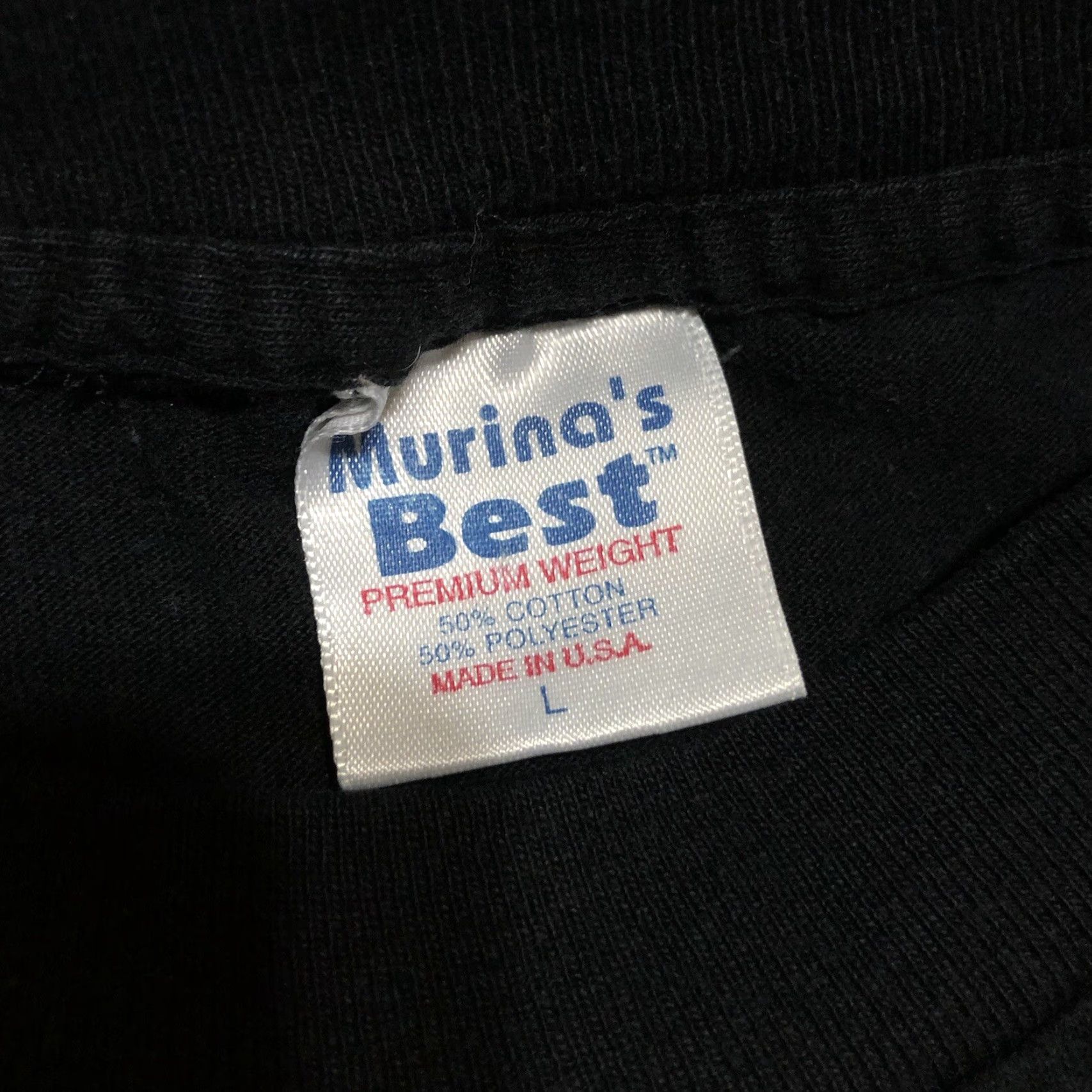 Vintage VINTAGE Murina Las Vegas Strip Hotels Graphic T-Shirt Embroidered Mens Size L Black Size US L / EU 52-54 / 3 - 6 Thumbnail