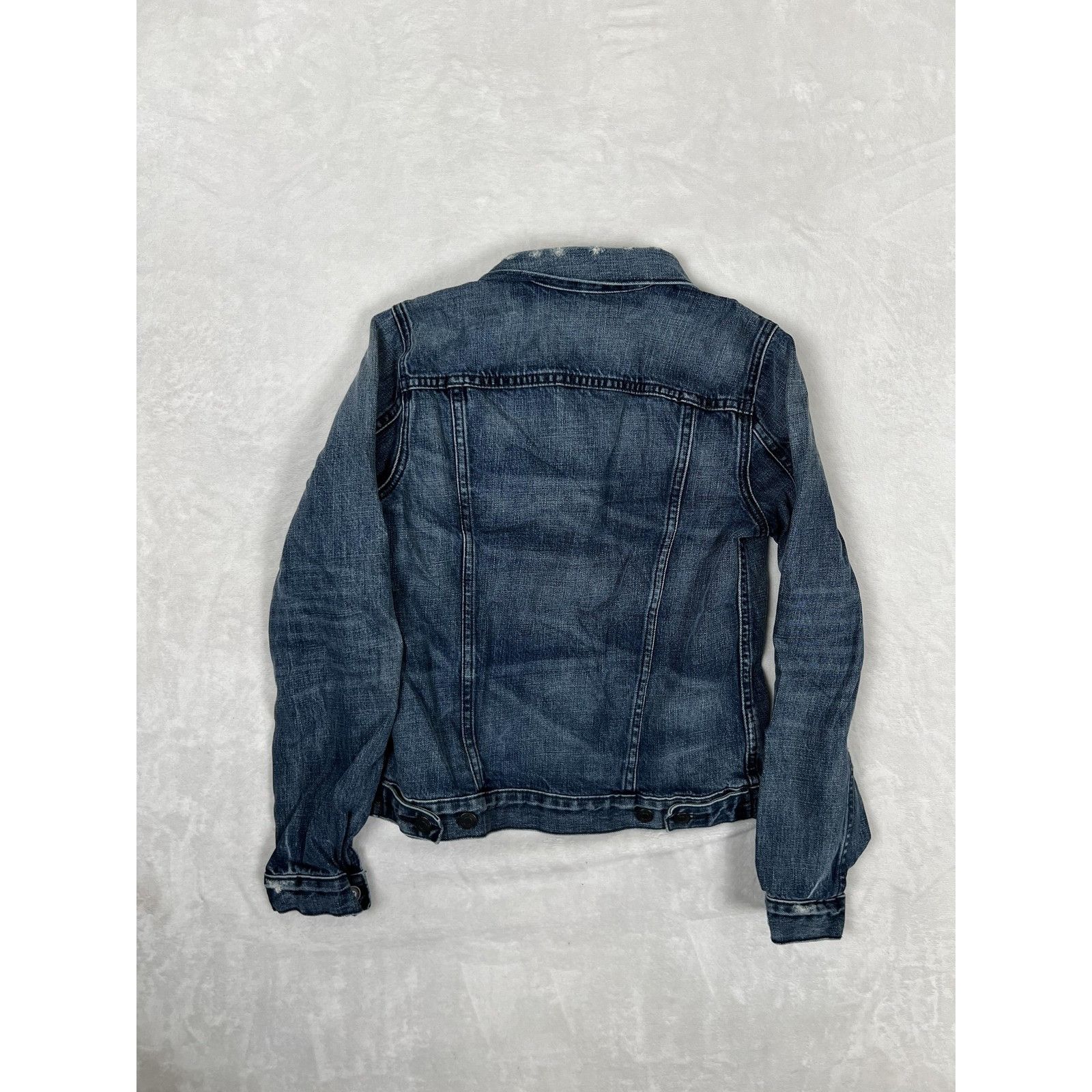 Gap Gap 1969 Jean Jacket Womens XS Blue Denim Trucker Button Fro Size XS / US 0-2 / IT 36-38 - 5 Thumbnail